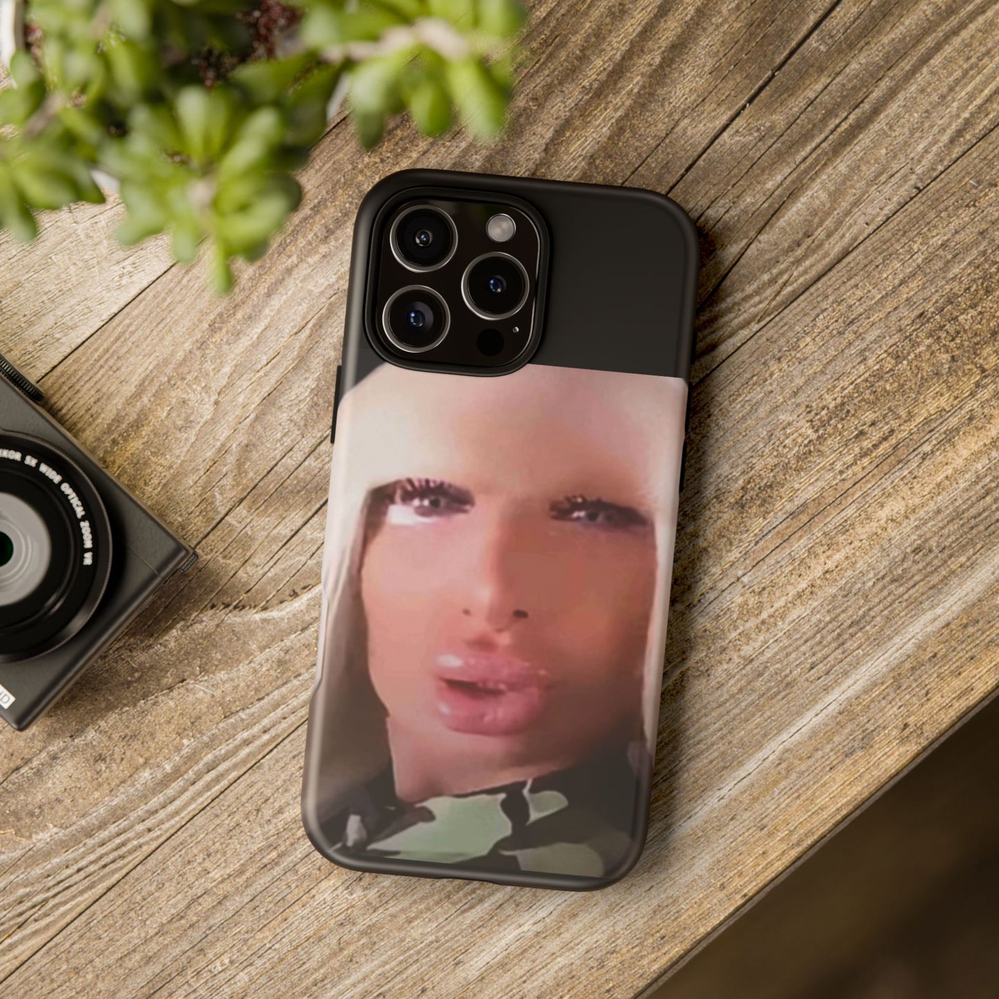 Funny Meme Glam Face Phone Case