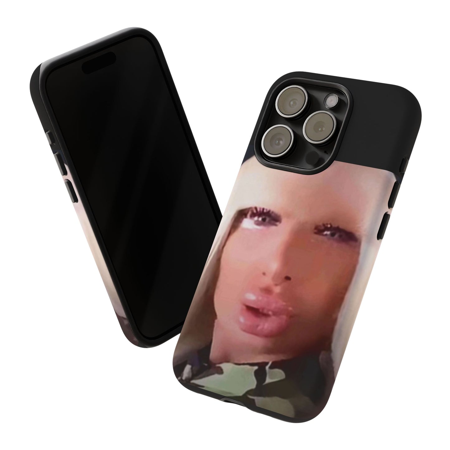 Funny Meme Glam Face Phone Case