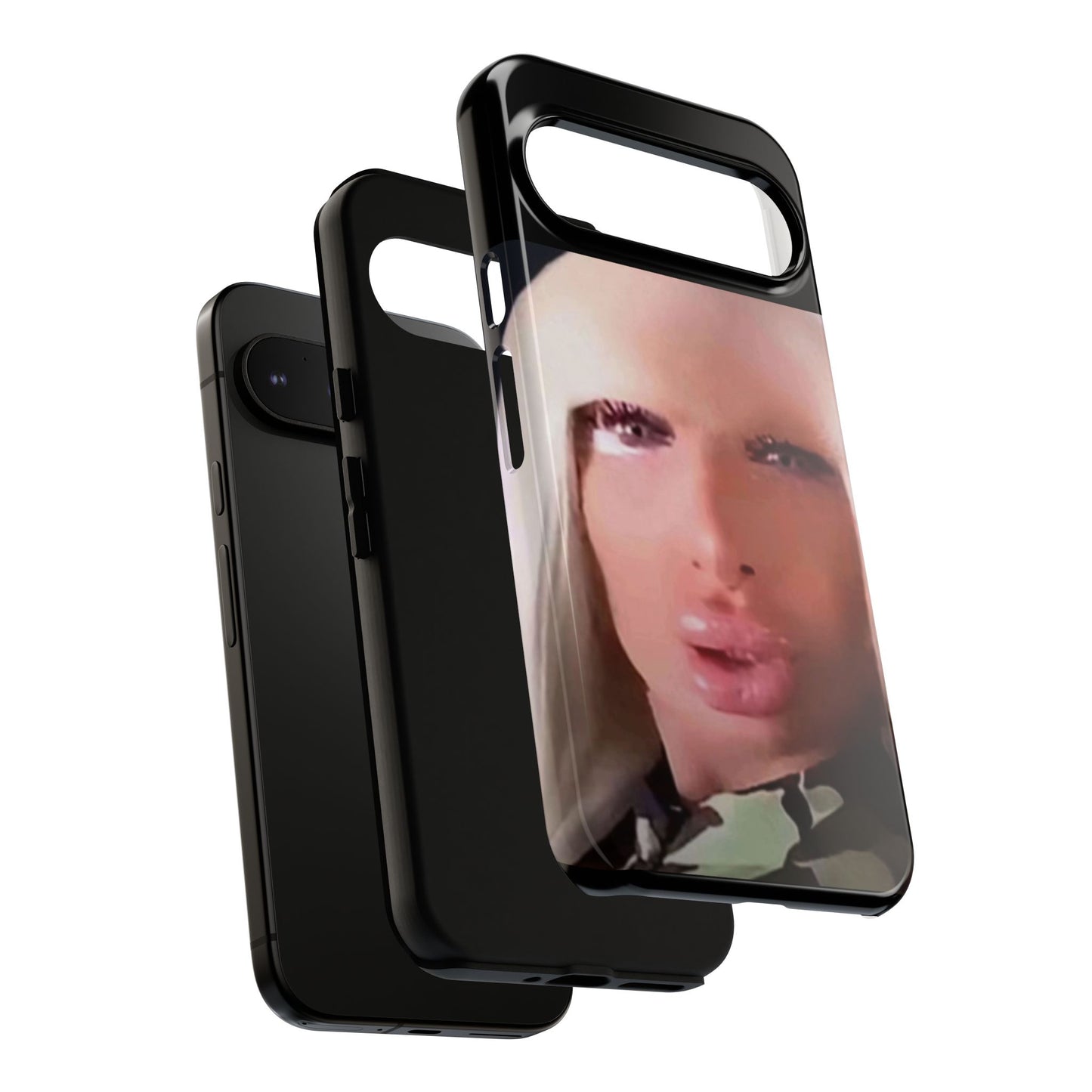 Funny Meme Glam Face Phone Case