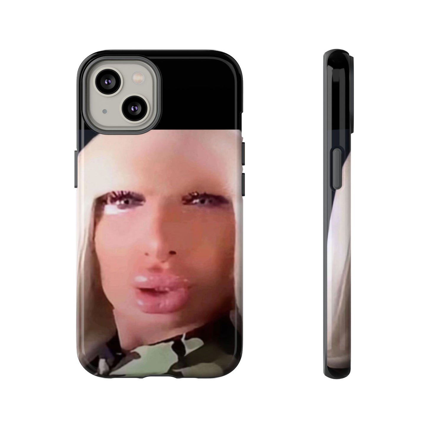Funny Meme Glam Face Phone Case