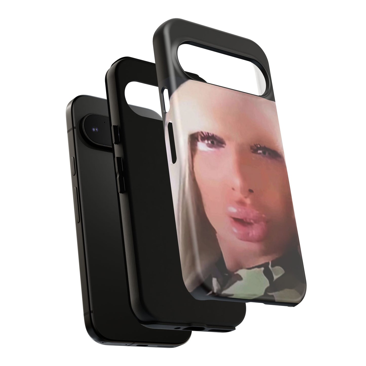 Funny Meme Glam Face Phone Case