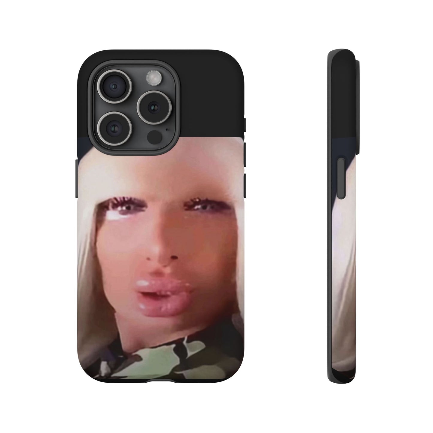 Funny Meme Glam Face Phone Case