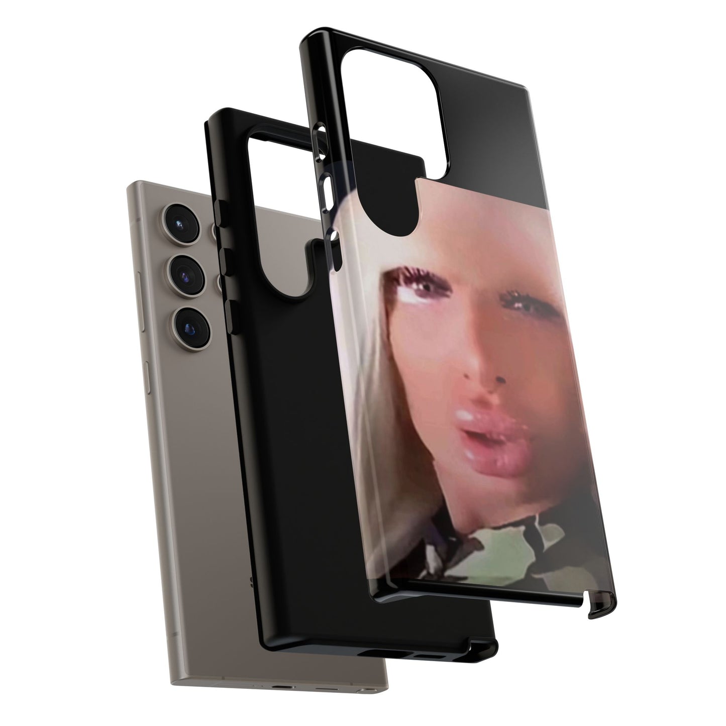 Funny Meme Glam Face Phone Case