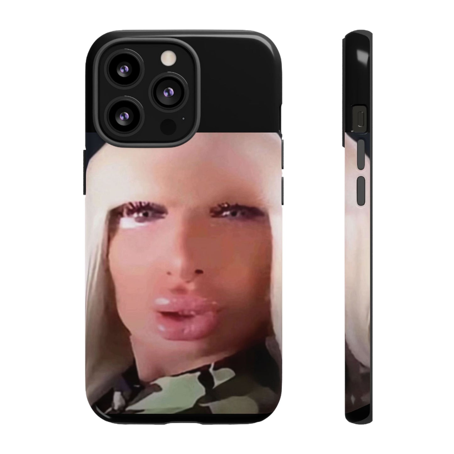 Funny Meme Glam Face Phone Case