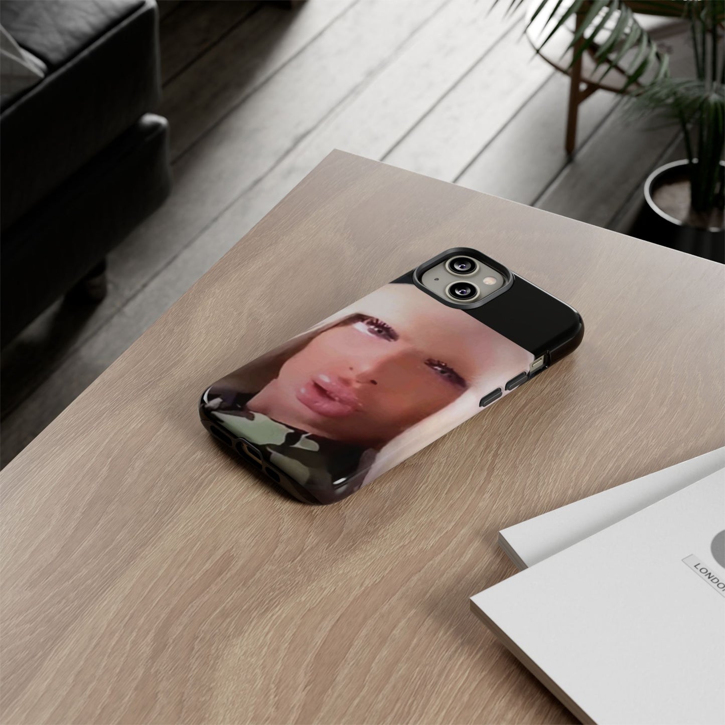 Funny Meme Glam Face Phone Case