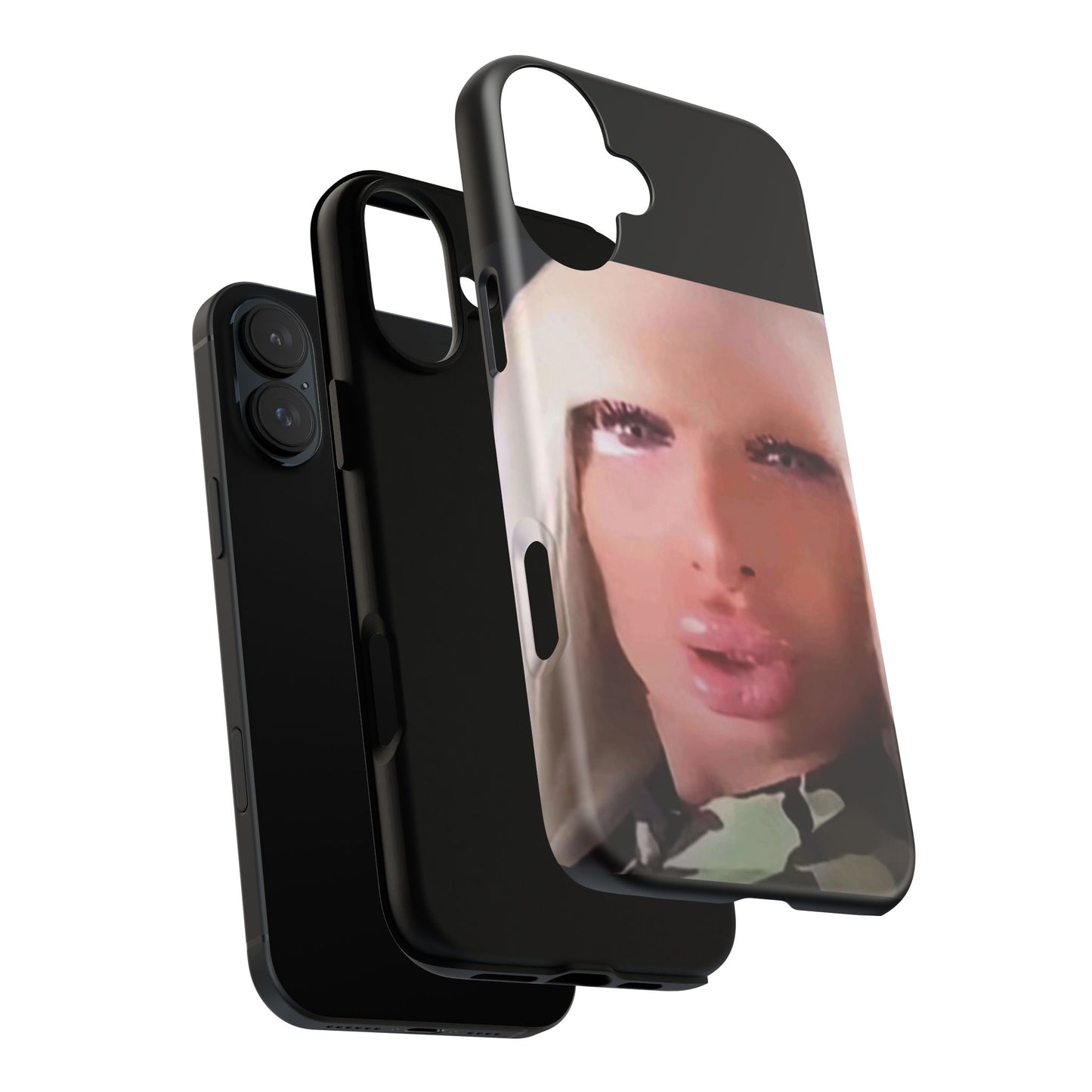 Funny Meme Glam Face Phone Case