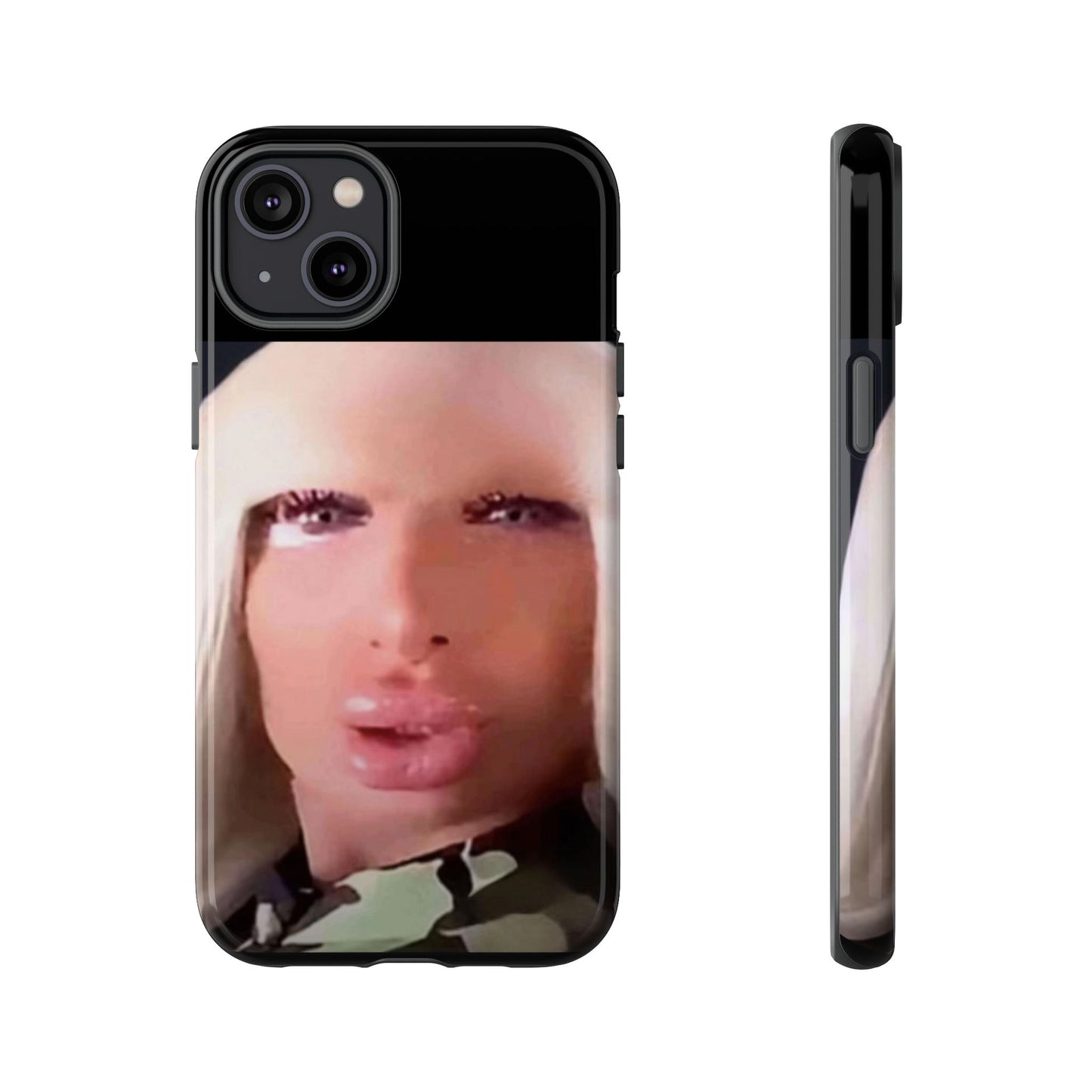 Funny Meme Glam Face Phone Case