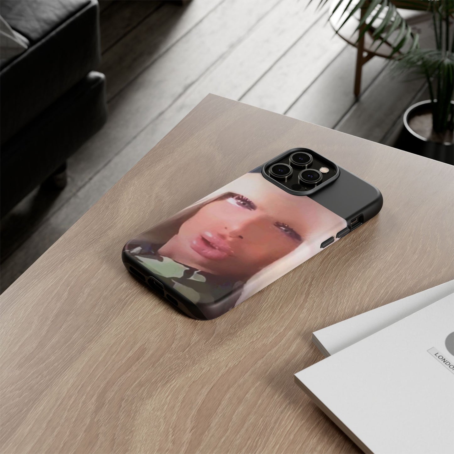 Funny Meme Glam Face Phone Case