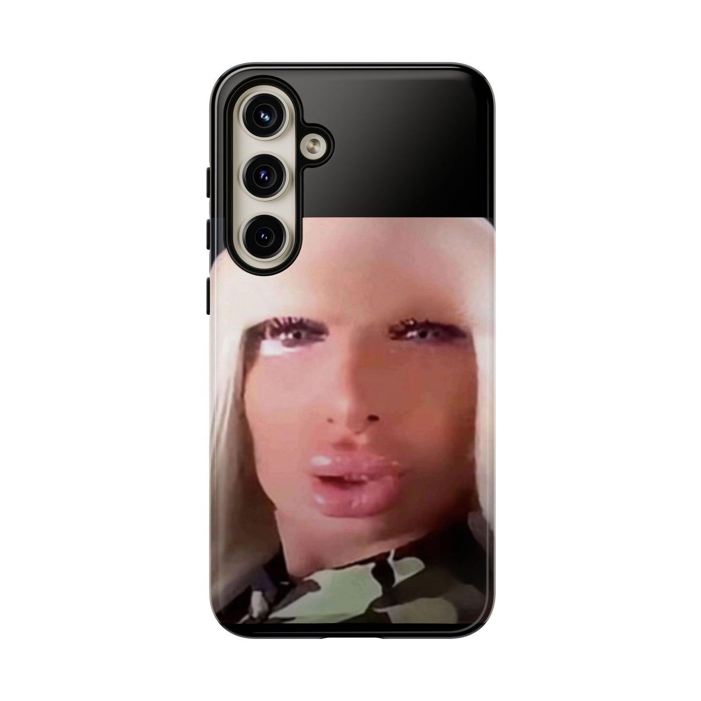 Funny Meme Glam Face Phone Case