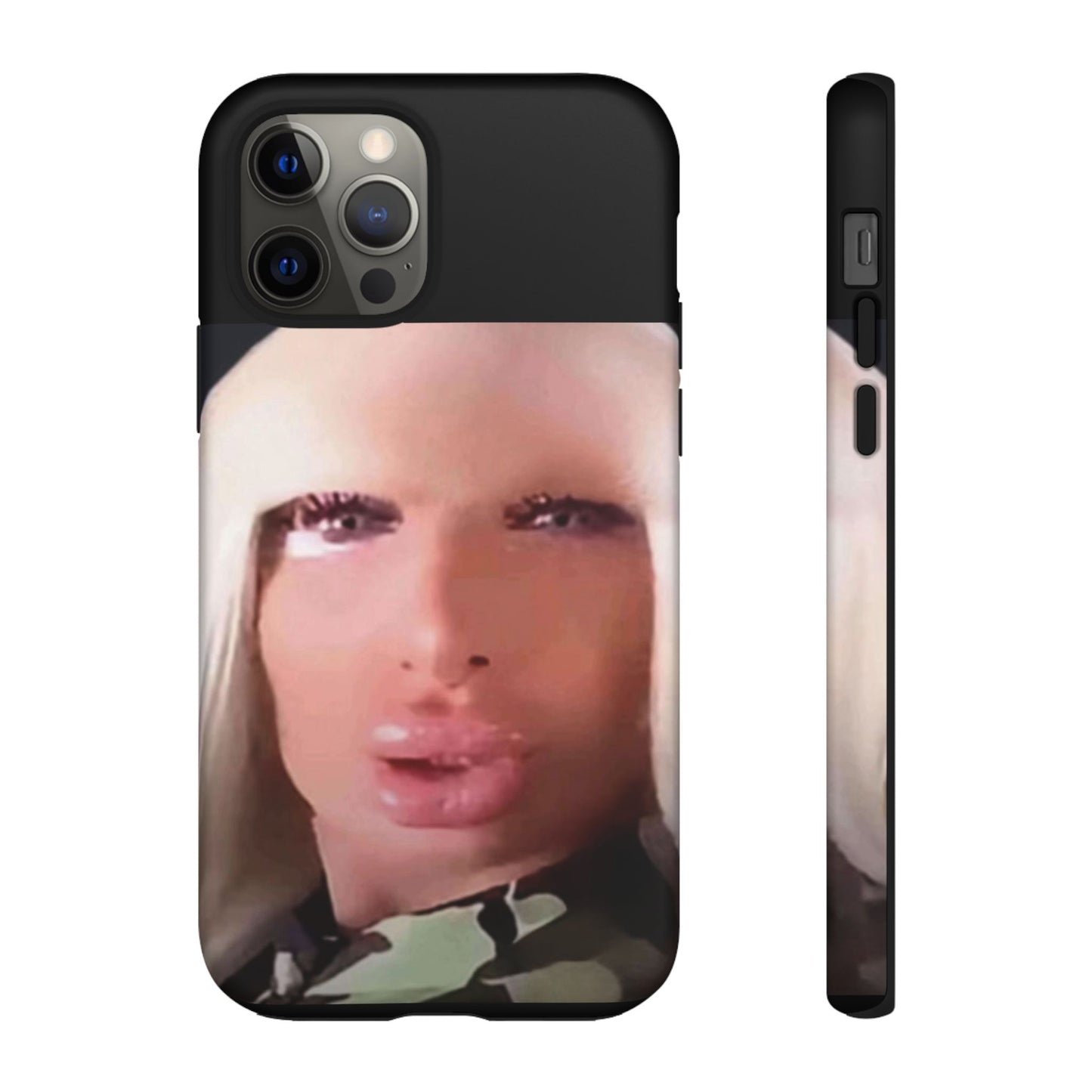 Funny Meme Glam Face Phone Case