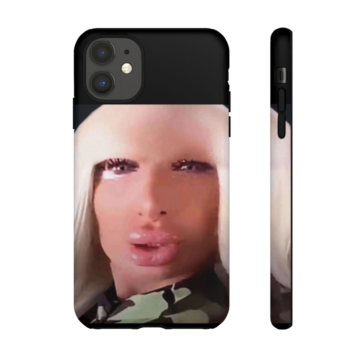 Funny Meme Glam Face Phone Case