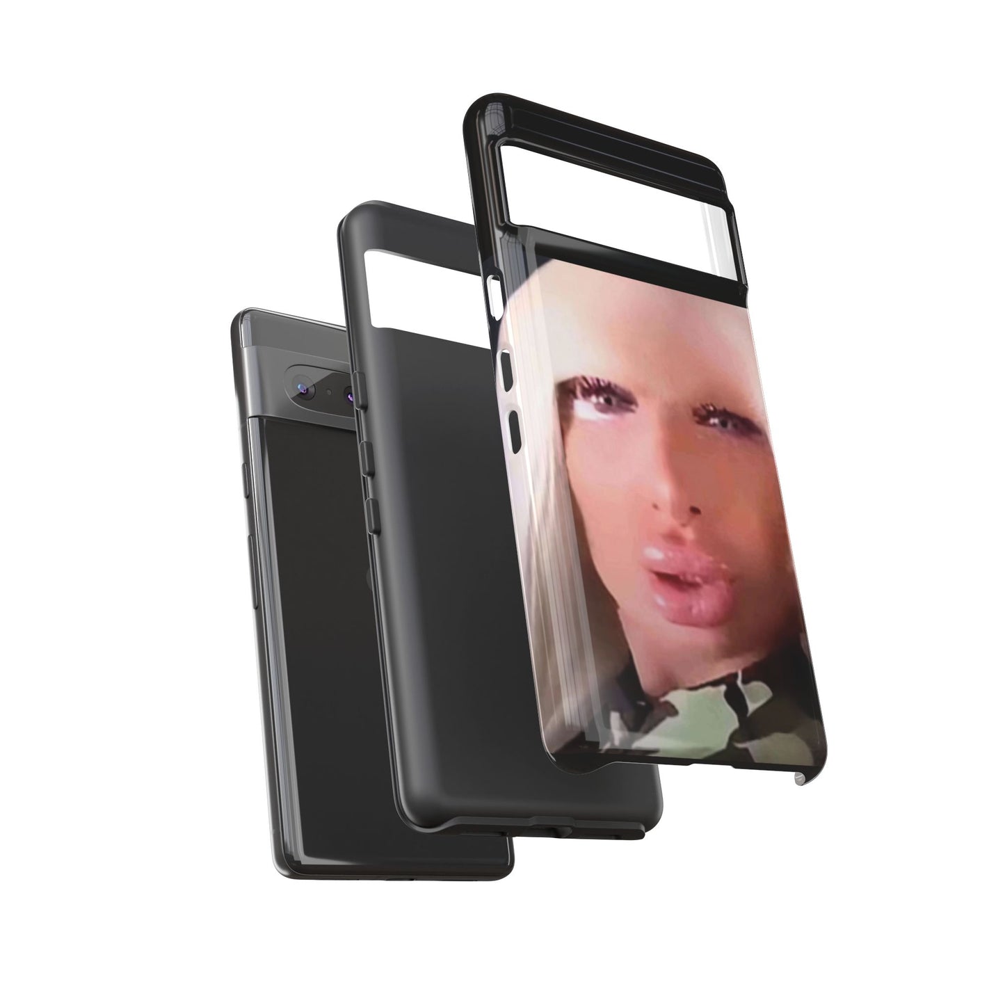 Funny Meme Glam Face Phone Case