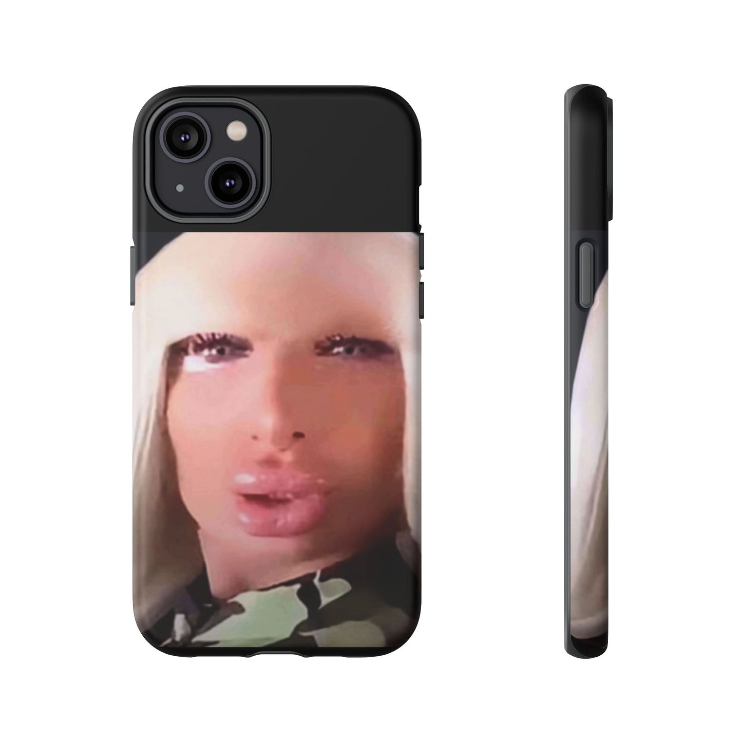 Funny Meme Glam Face Phone Case