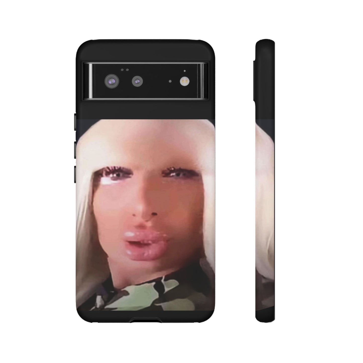 Funny Meme Glam Face Phone Case