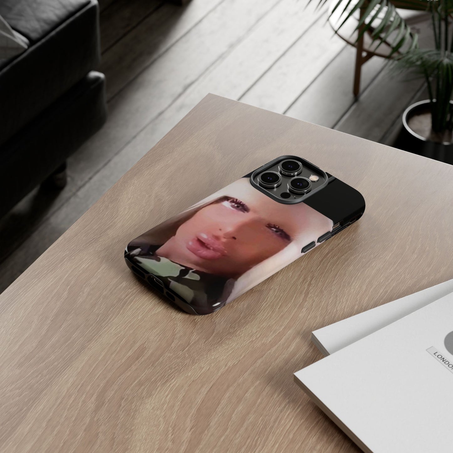 Funny Meme Glam Face Phone Case