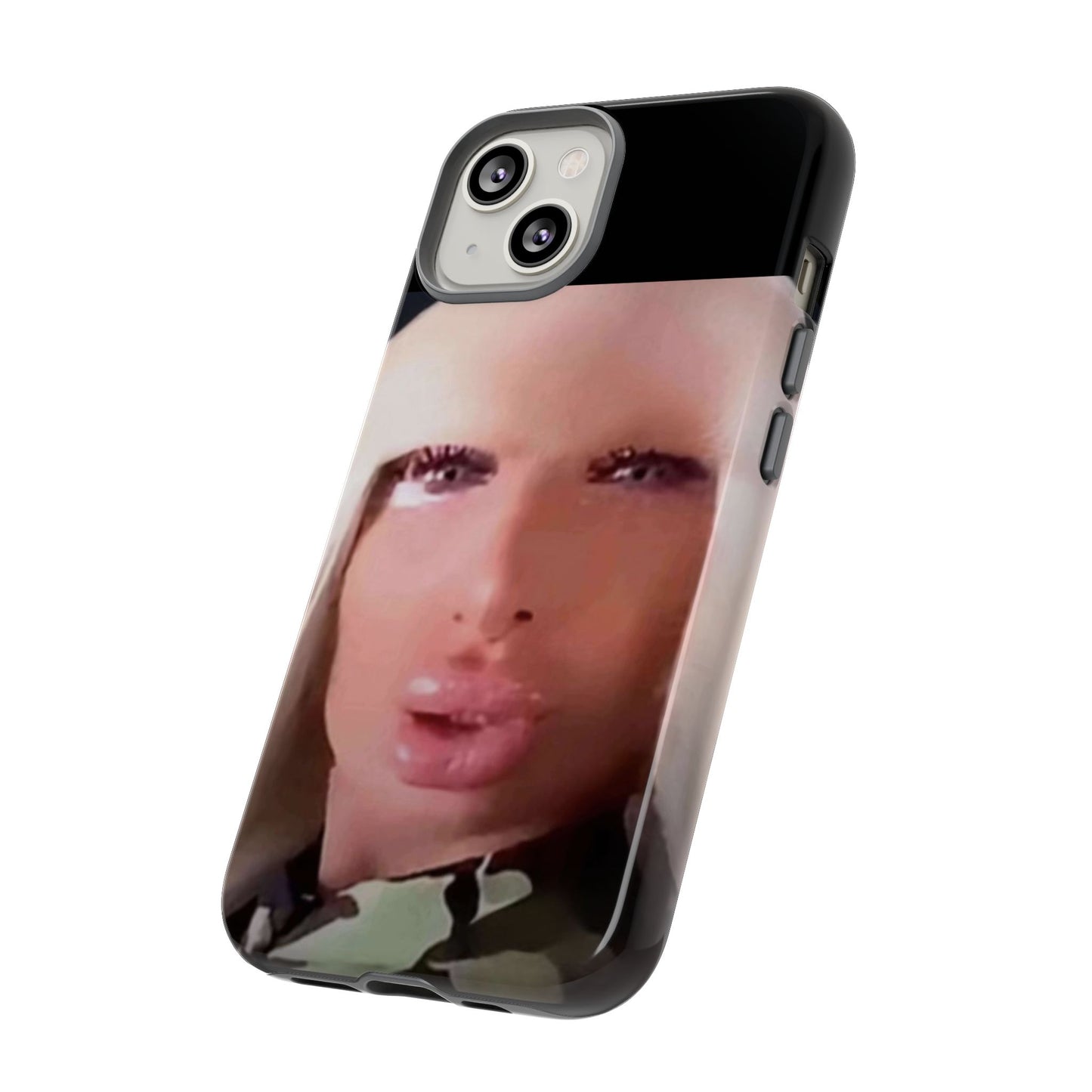 Funny Meme Glam Face Phone Case