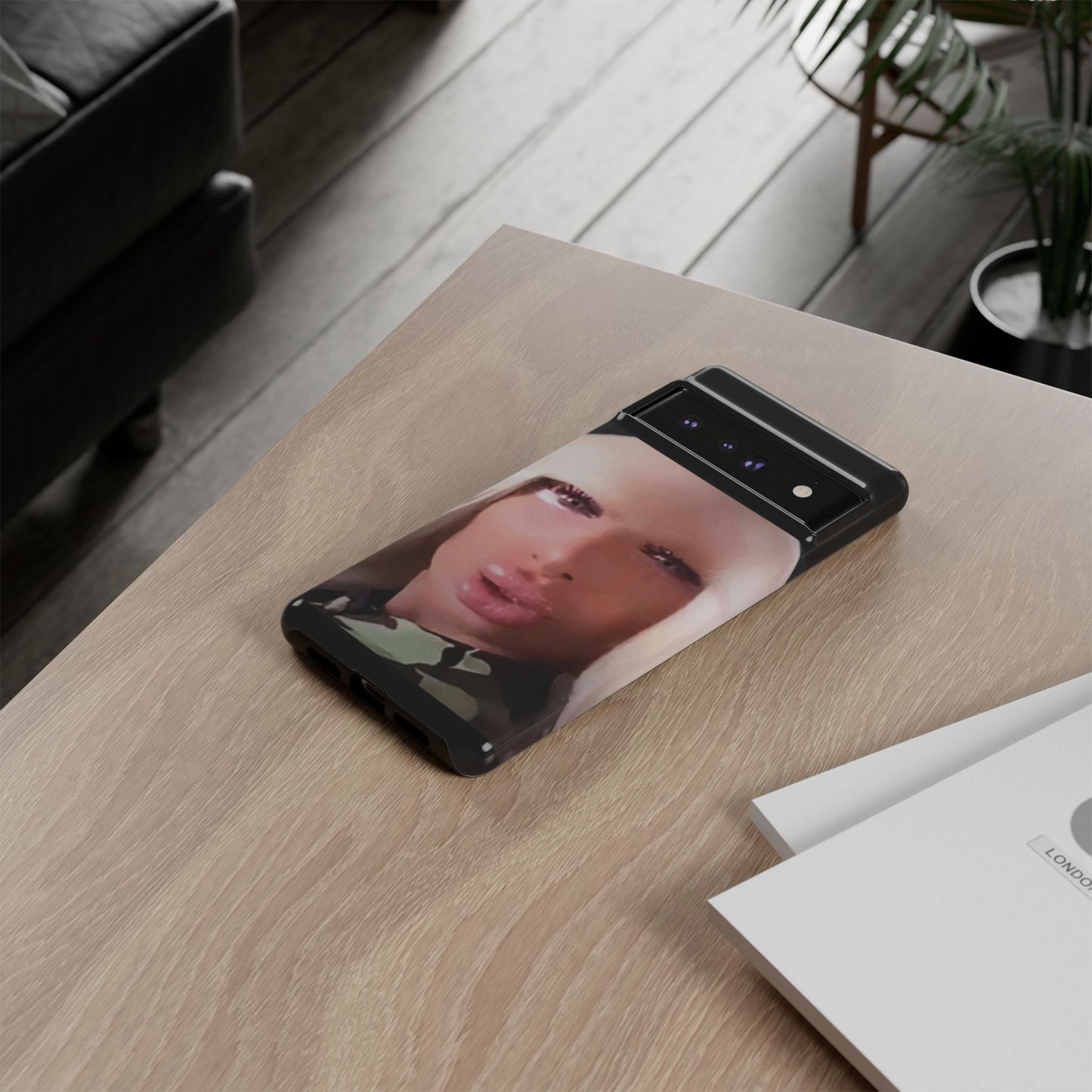 Funny Meme Glam Face Phone Case