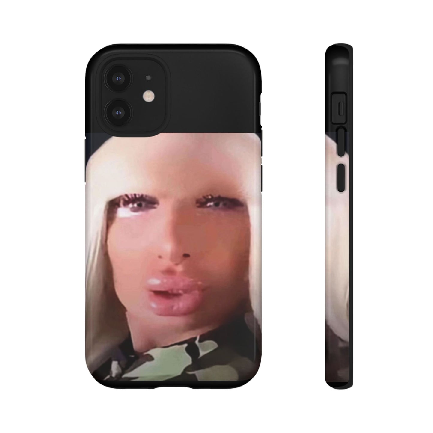 Funny Meme Glam Face Phone Case