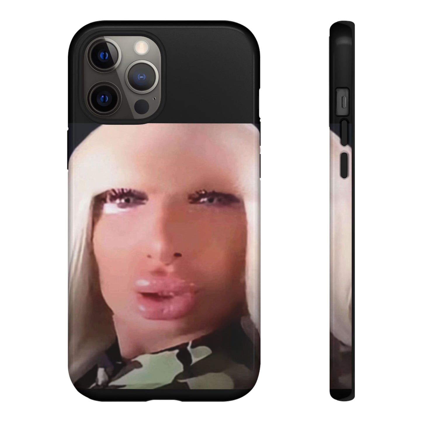 Funny Meme Glam Face Phone Case
