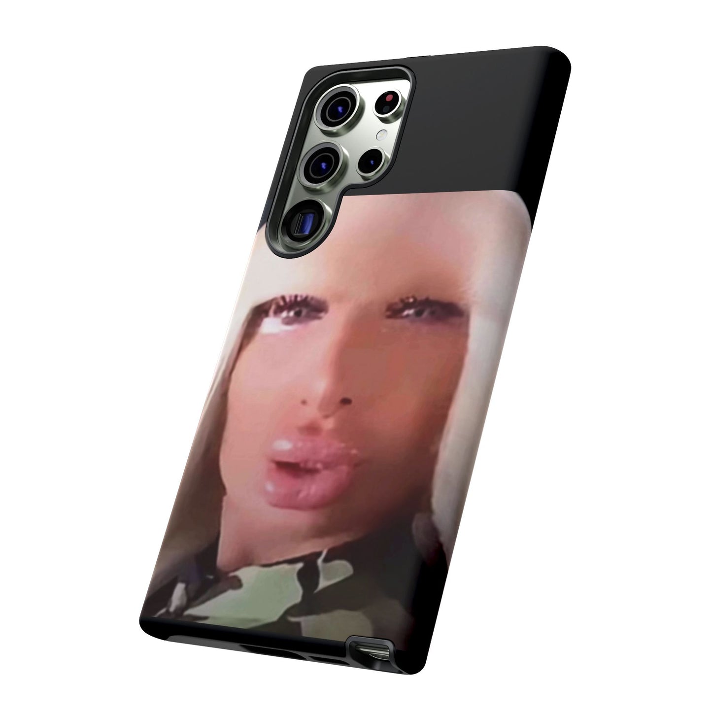 Funny Meme Glam Face Phone Case