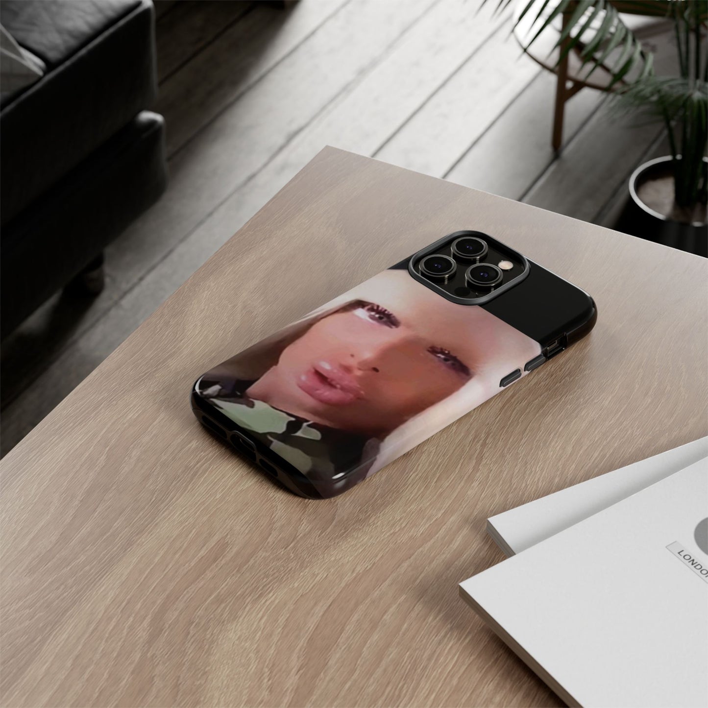 Funny Meme Glam Face Phone Case