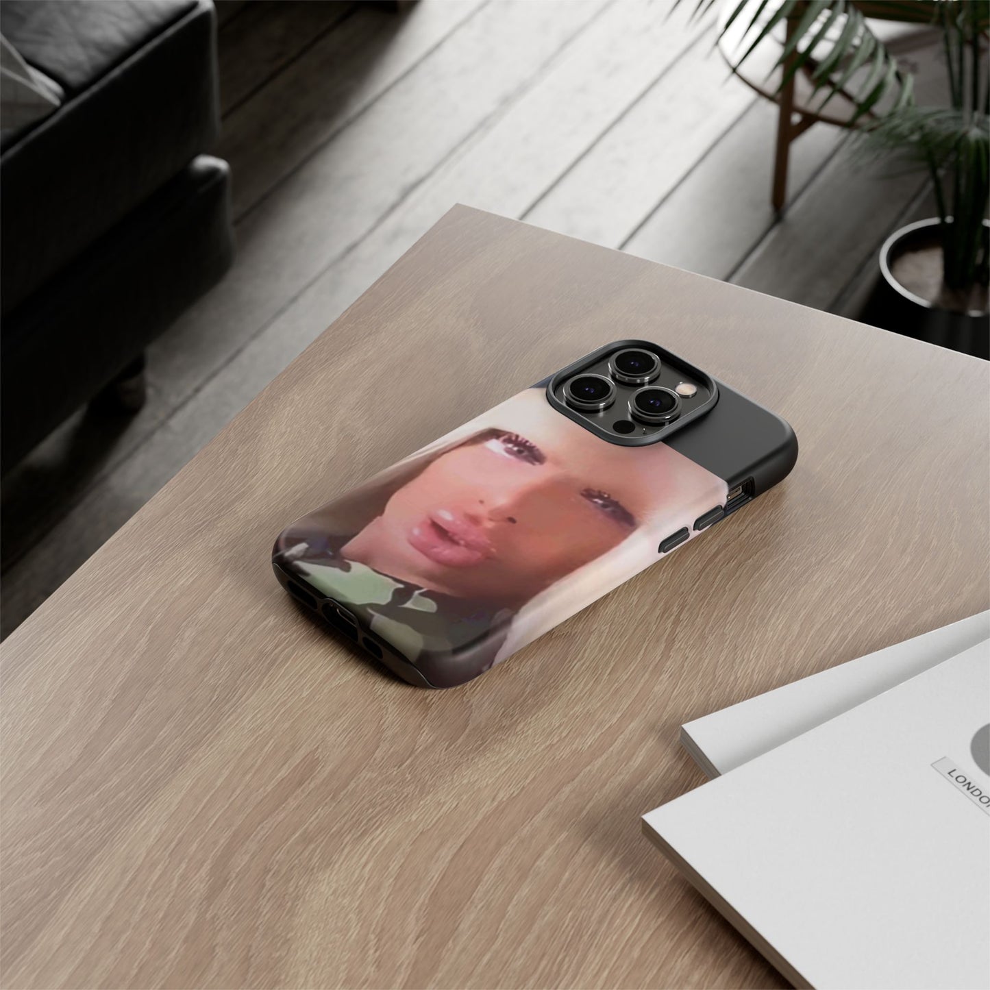 Funny Meme Glam Face Phone Case