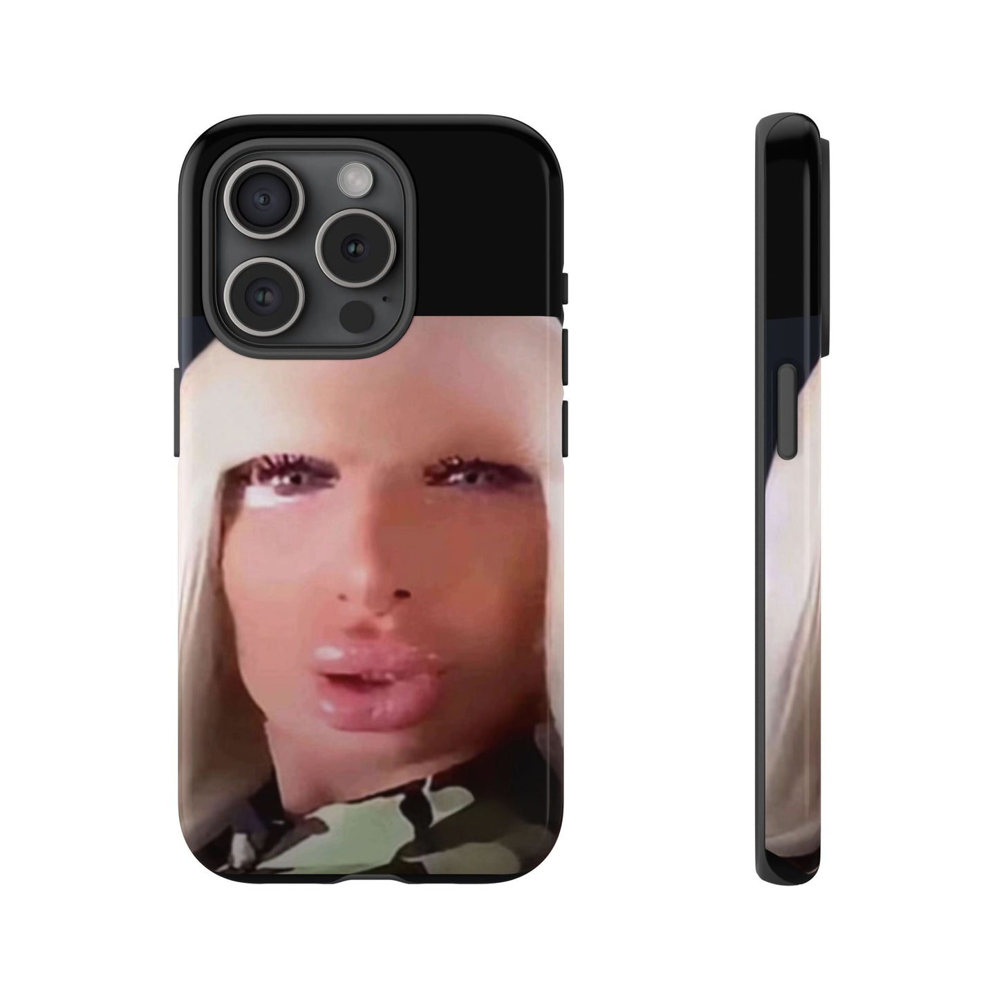 Funny Meme Glam Face Phone Case
