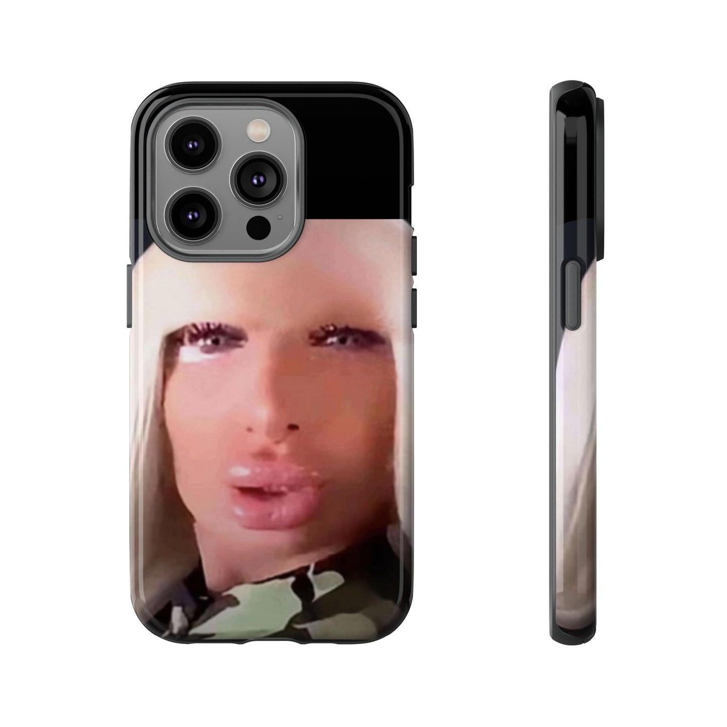 Funny Meme Glam Face Phone Case