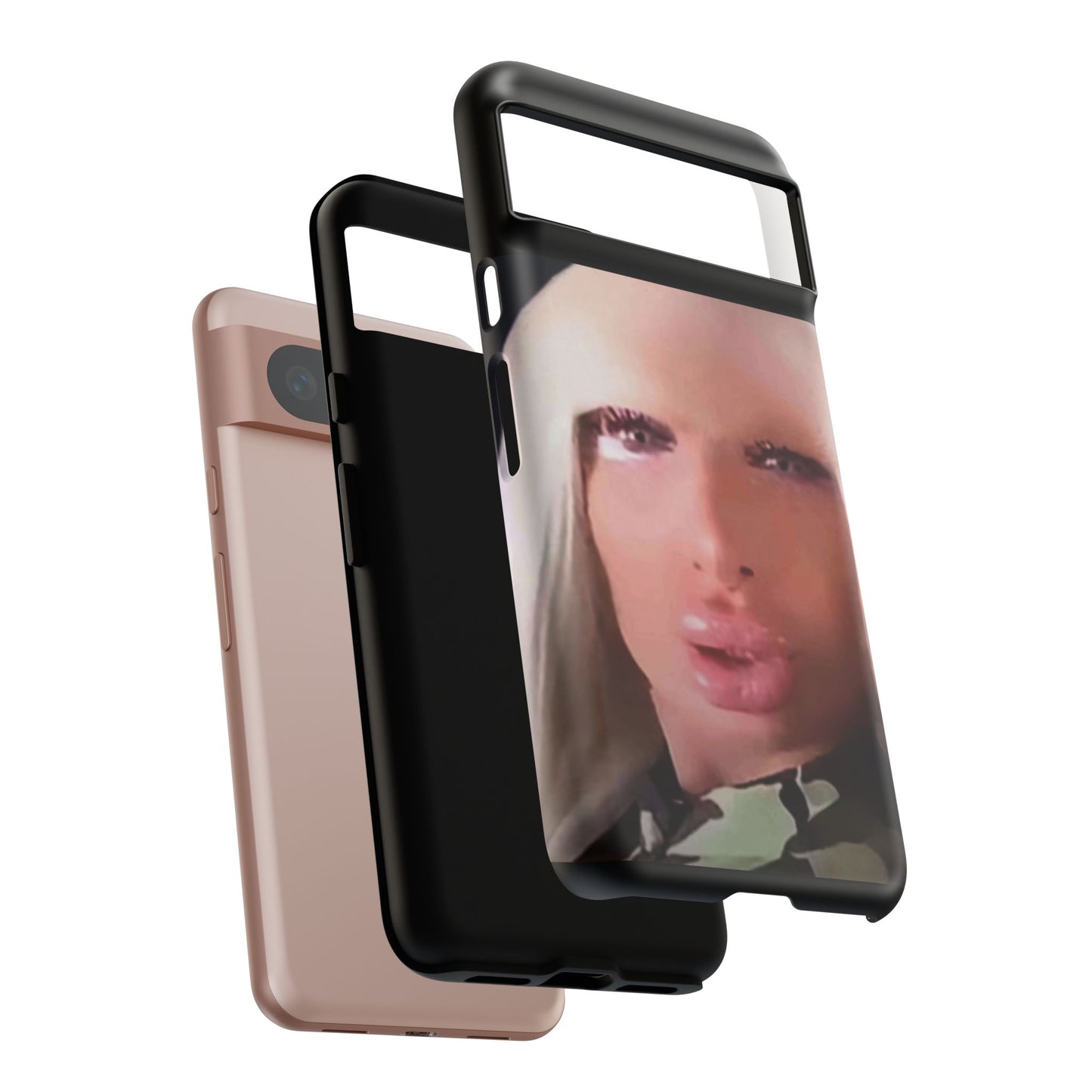 Funny Meme Glam Face Phone Case