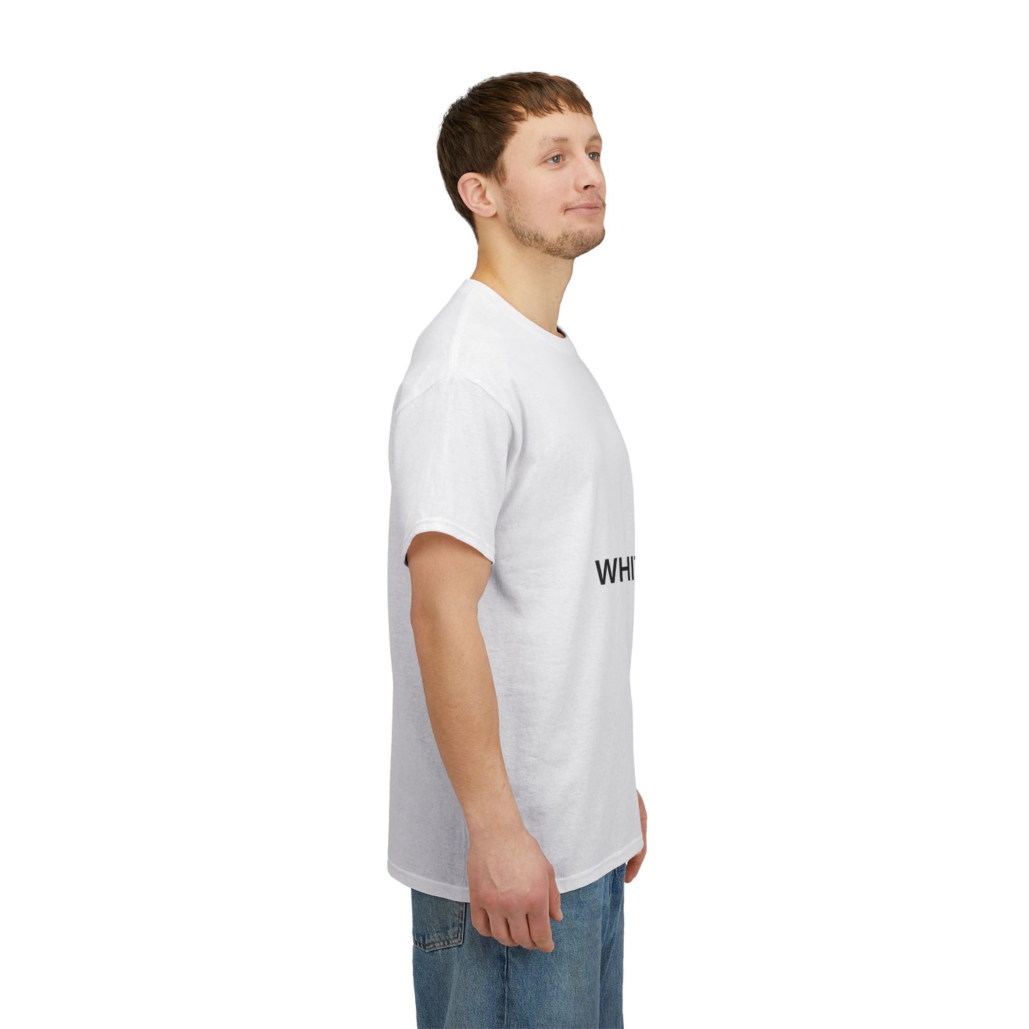 White Monster Cotton T-Shirt