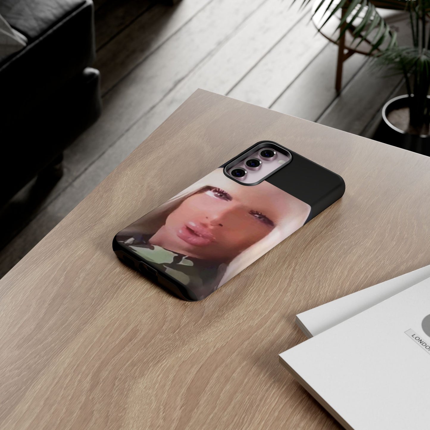 Funny Meme Glam Face Phone Case