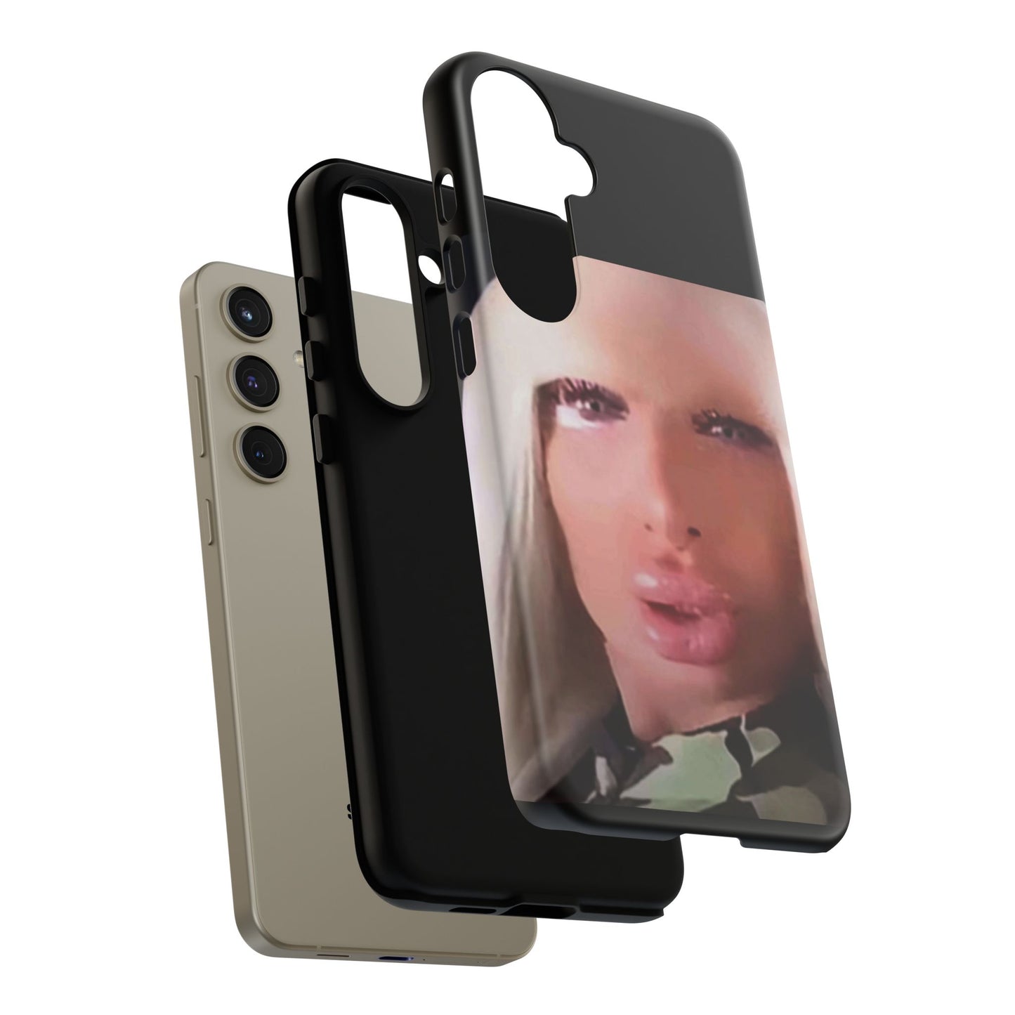 Funny Meme Glam Face Phone Case