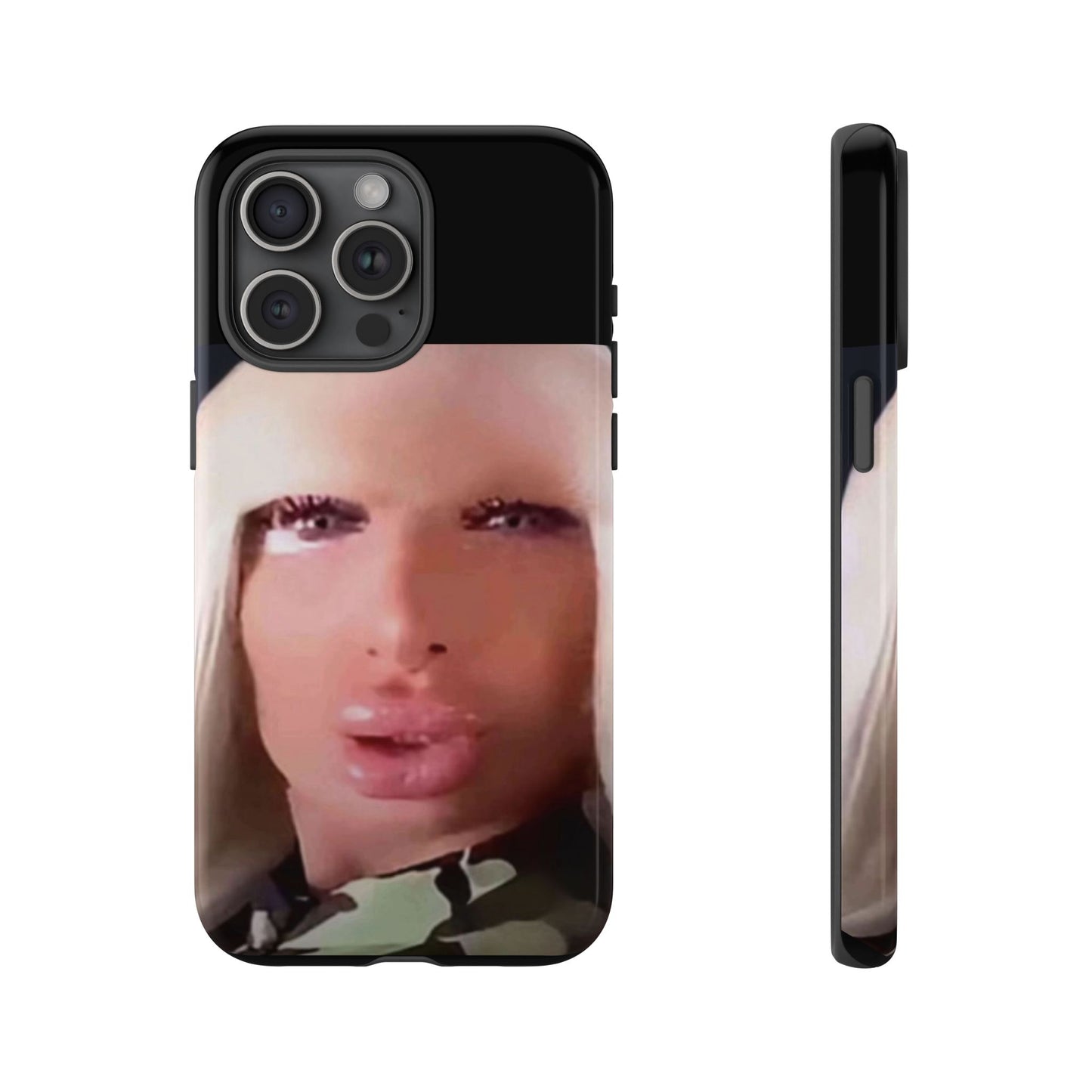 Funny Meme Glam Face Phone Case