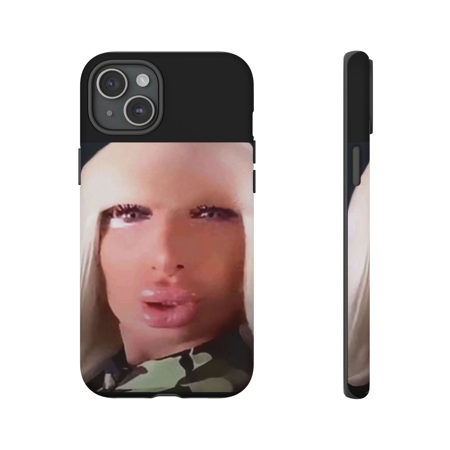 Funny Meme Glam Face Phone Case