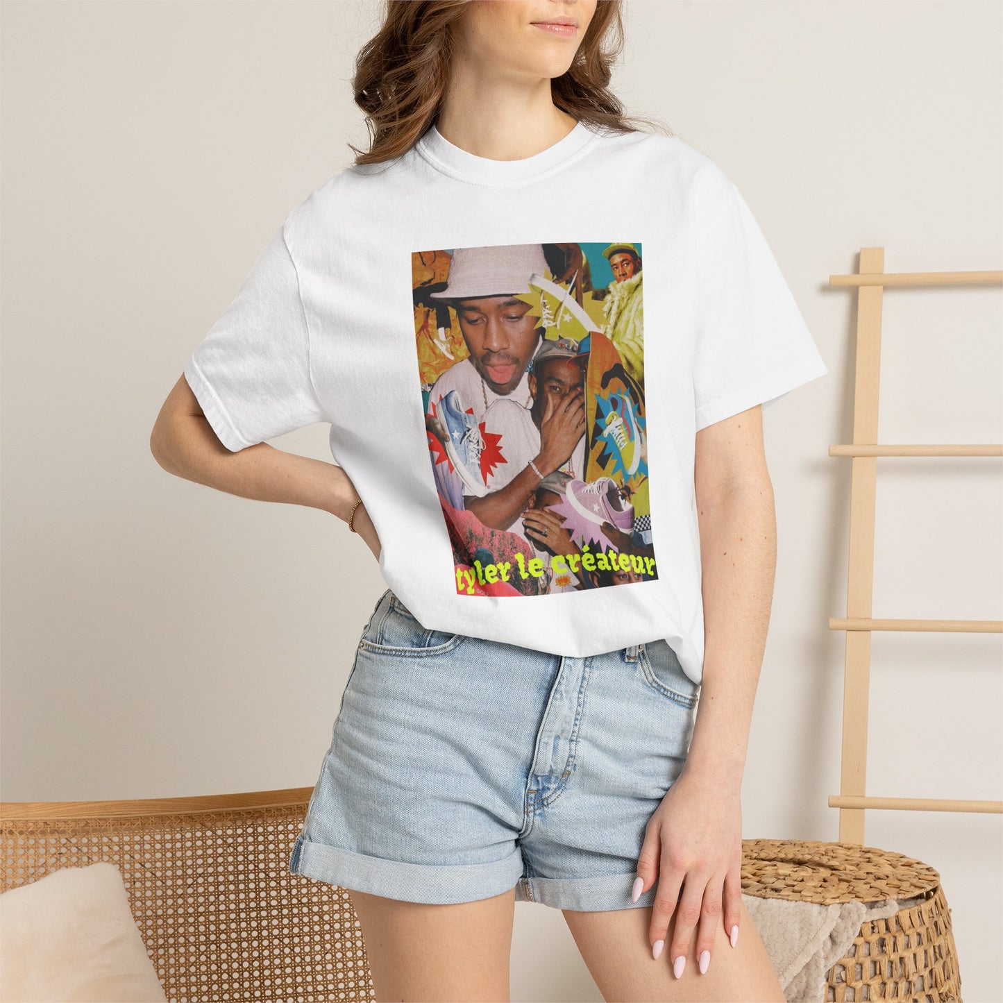 Tyler, The Creator Graphic T-Shirt – Retro Collage Art Tee