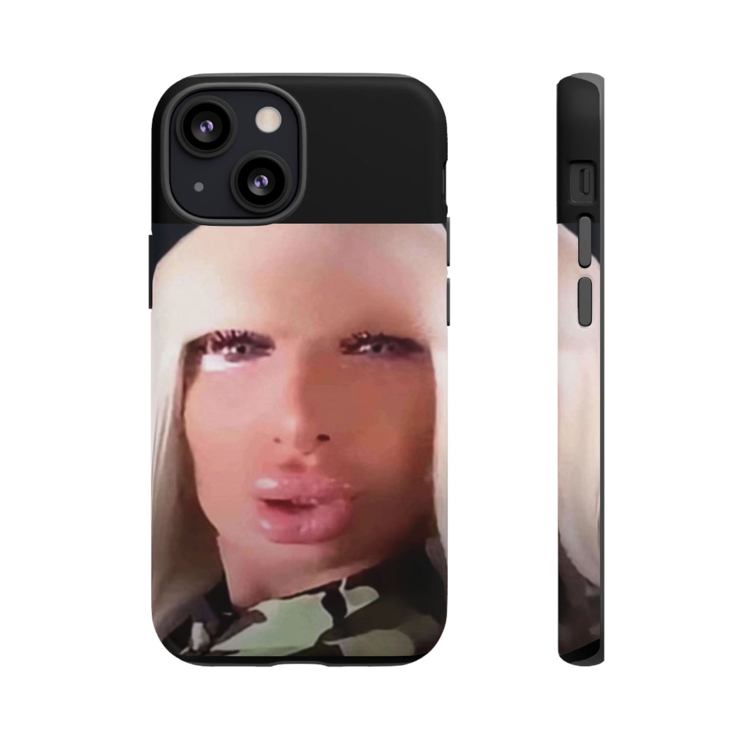Funny Meme Glam Face Phone Case