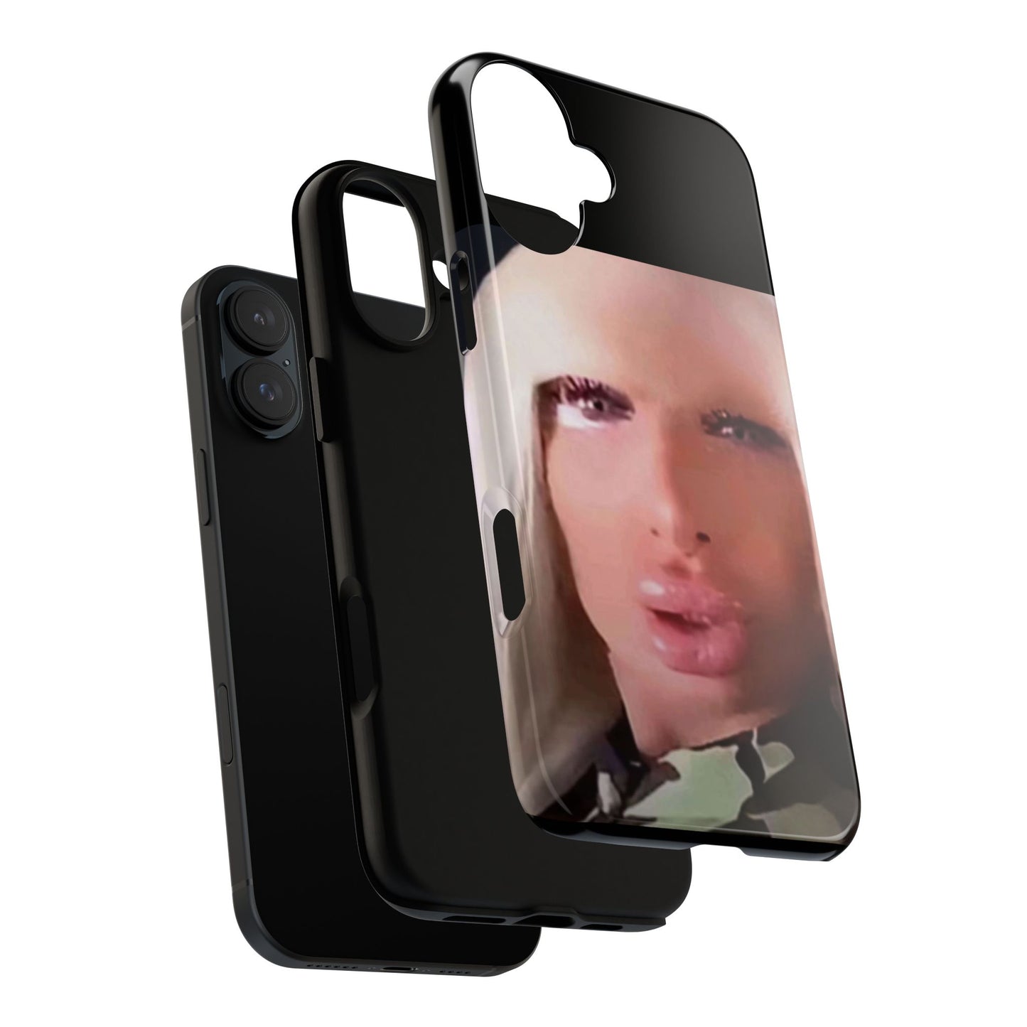 Funny Meme Glam Face Phone Case