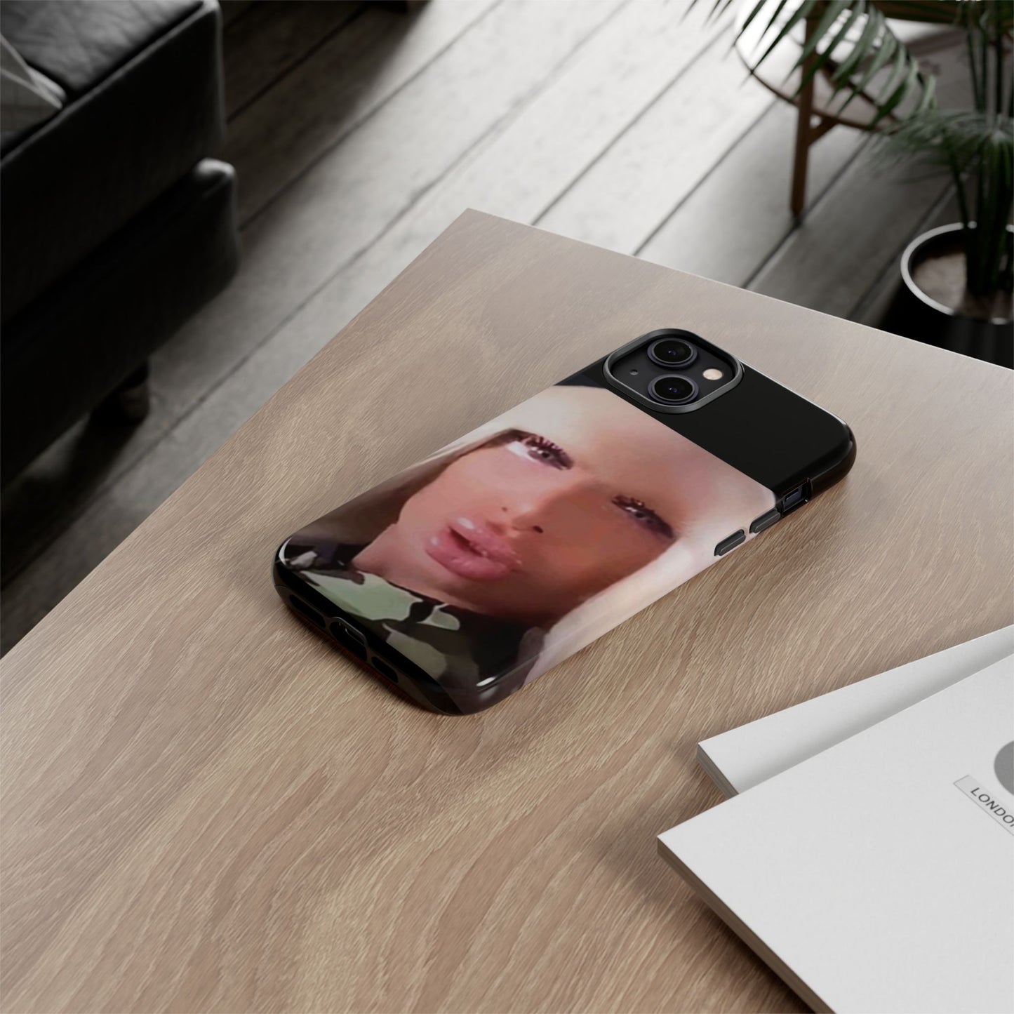 Funny Meme Glam Face Phone Case