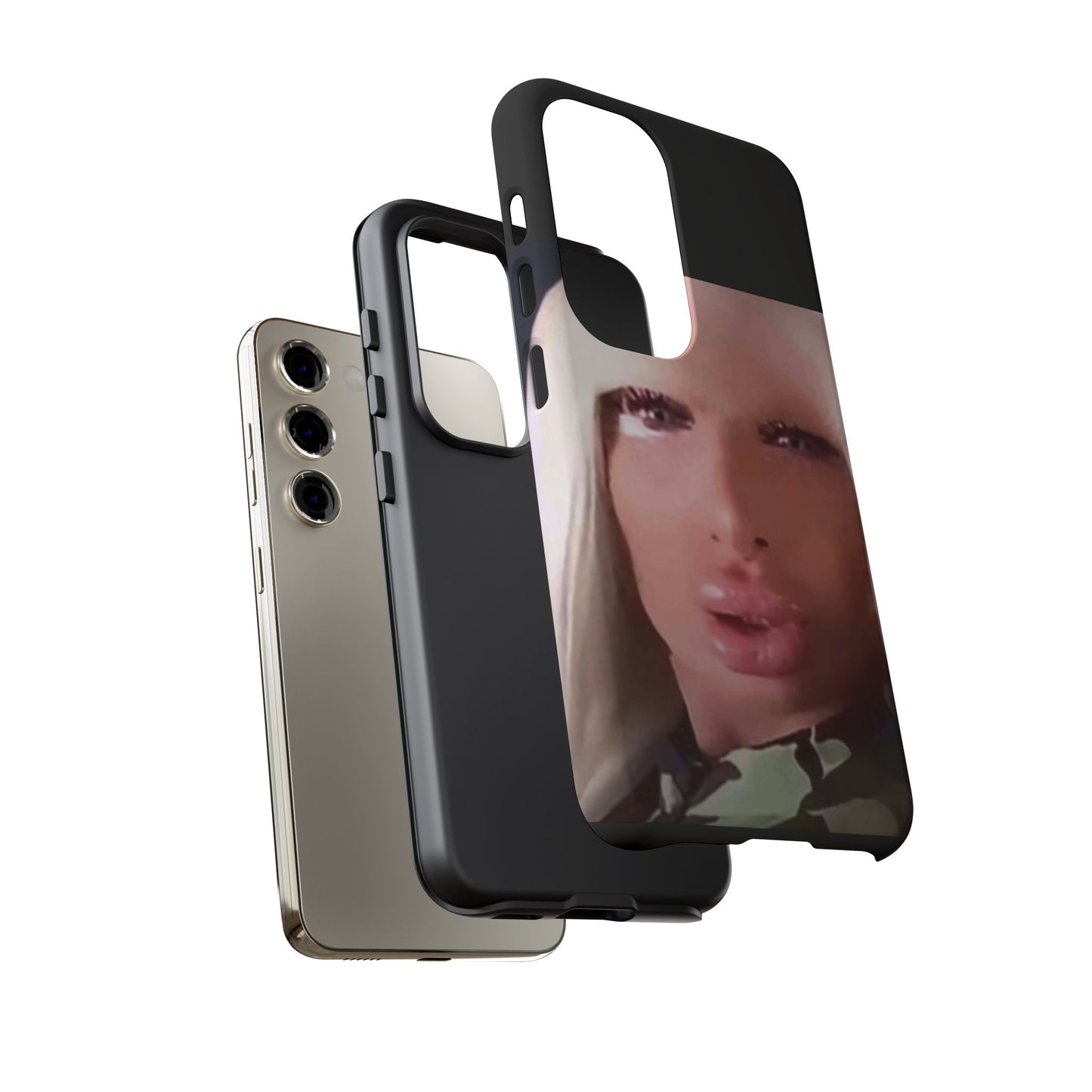 Funny Meme Glam Face Phone Case