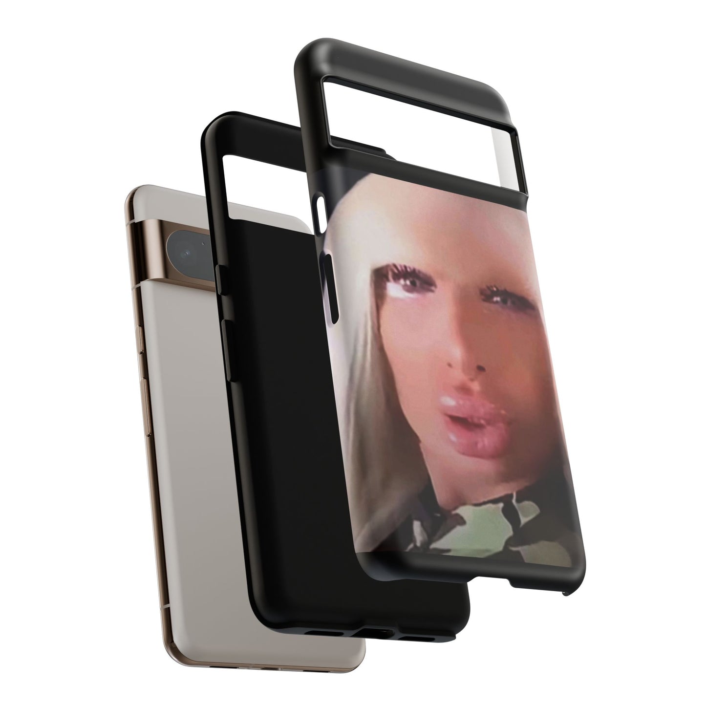 Funny Meme Glam Face Phone Case