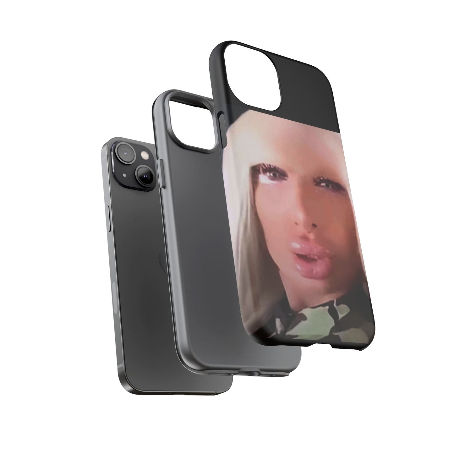 Funny Meme Glam Face Phone Case