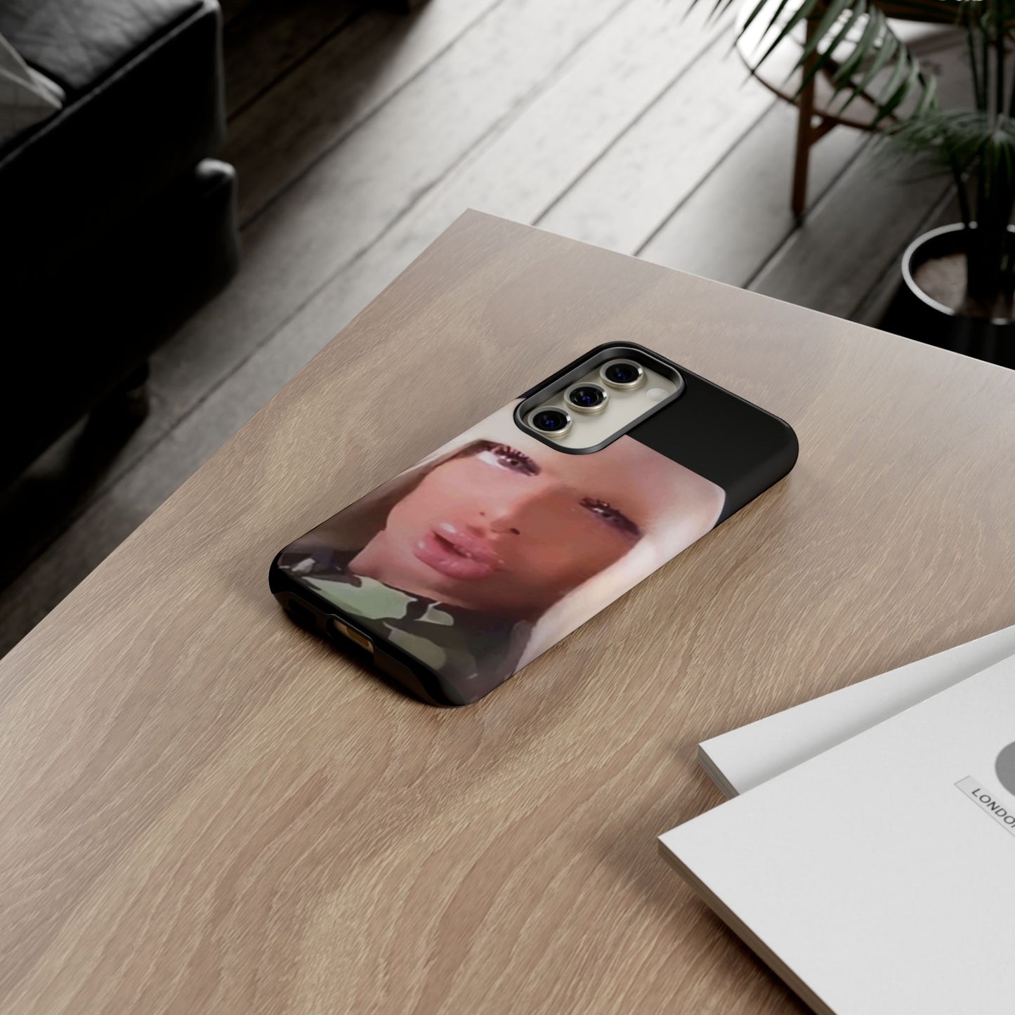 Funny Meme Glam Face Phone Case