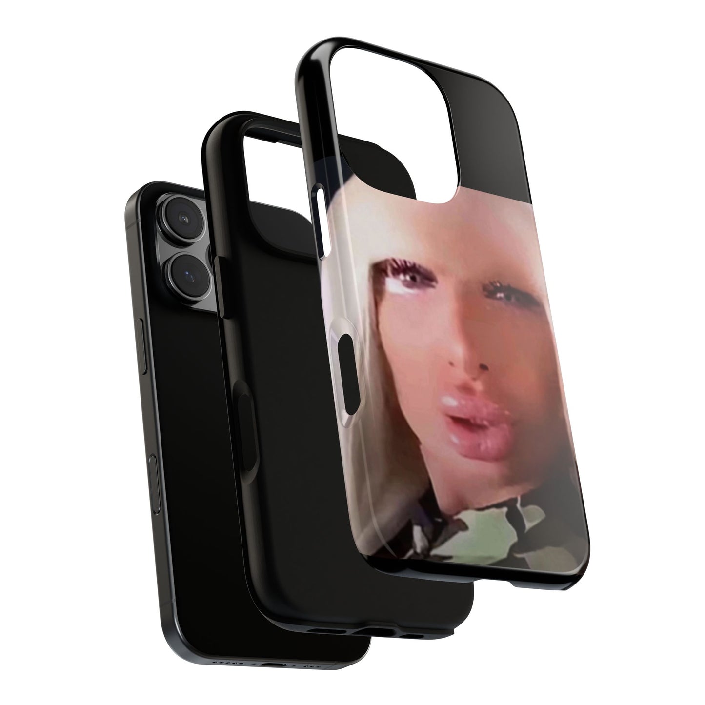 Funny Meme Glam Face Phone Case