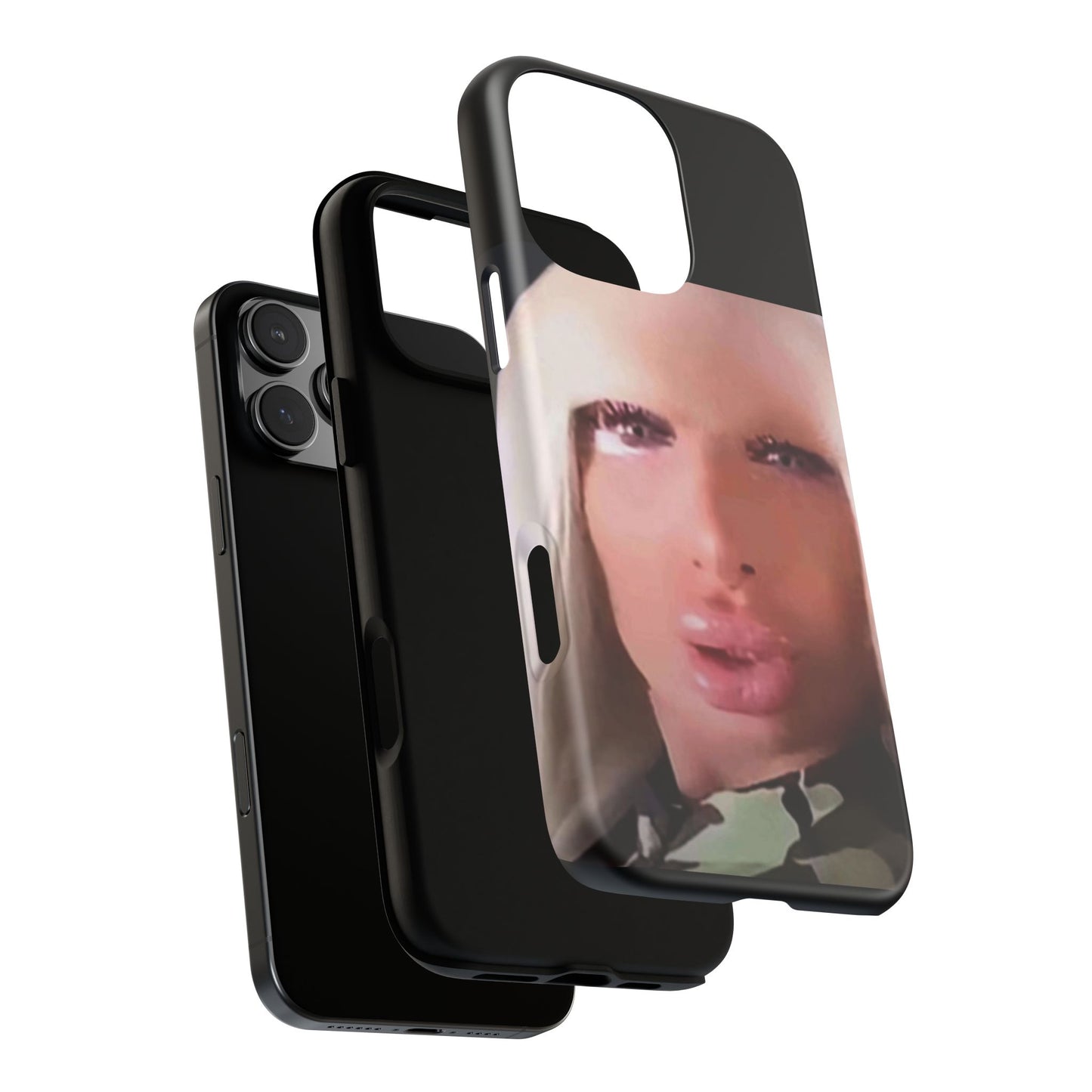 Funny Meme Glam Face Phone Case