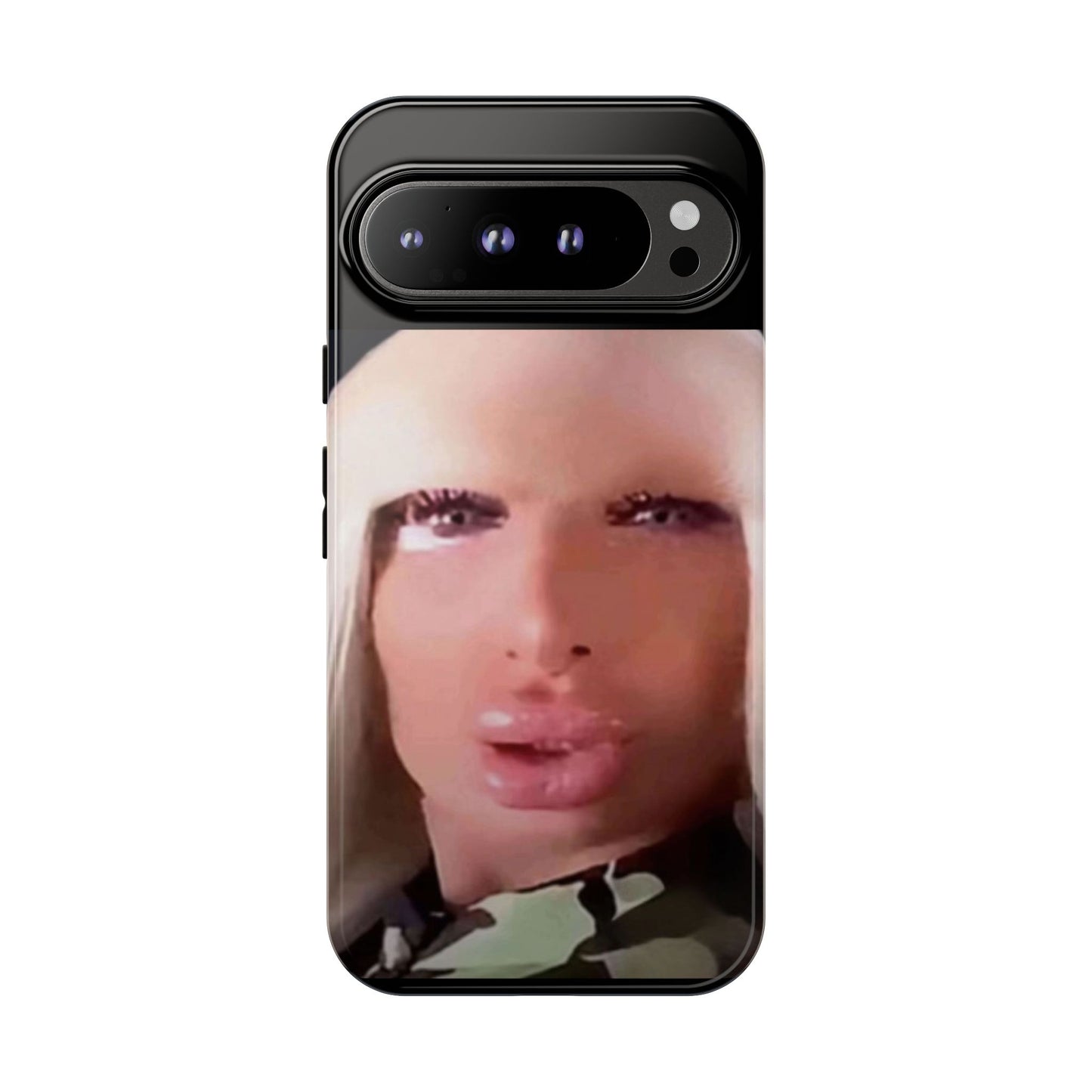 Funny Meme Glam Face Phone Case