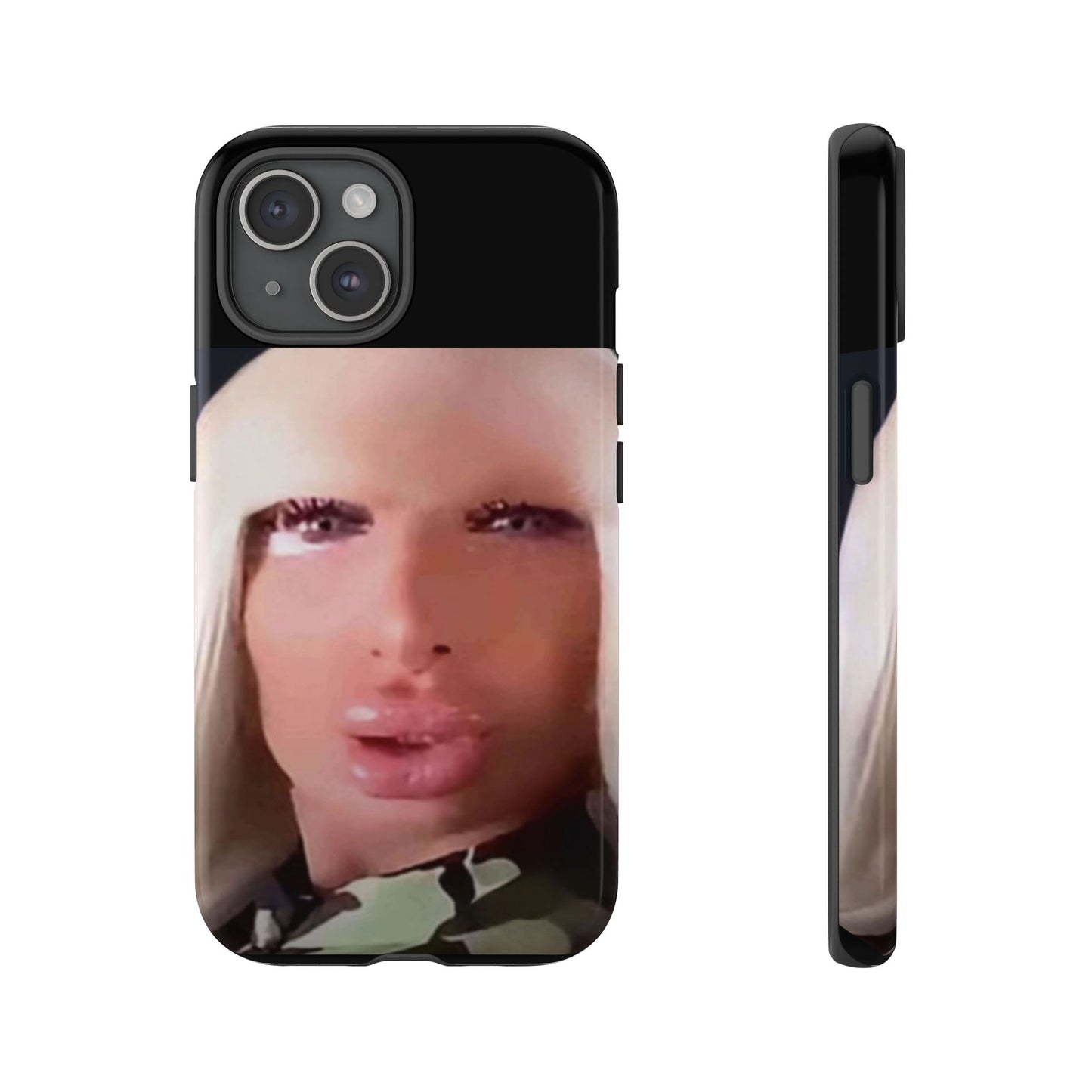 Funny Meme Glam Face Phone Case