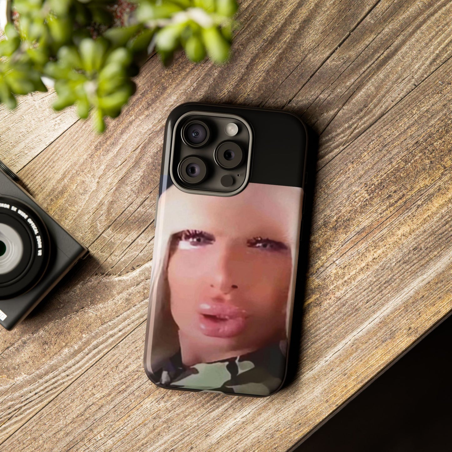 Funny Meme Glam Face Phone Case