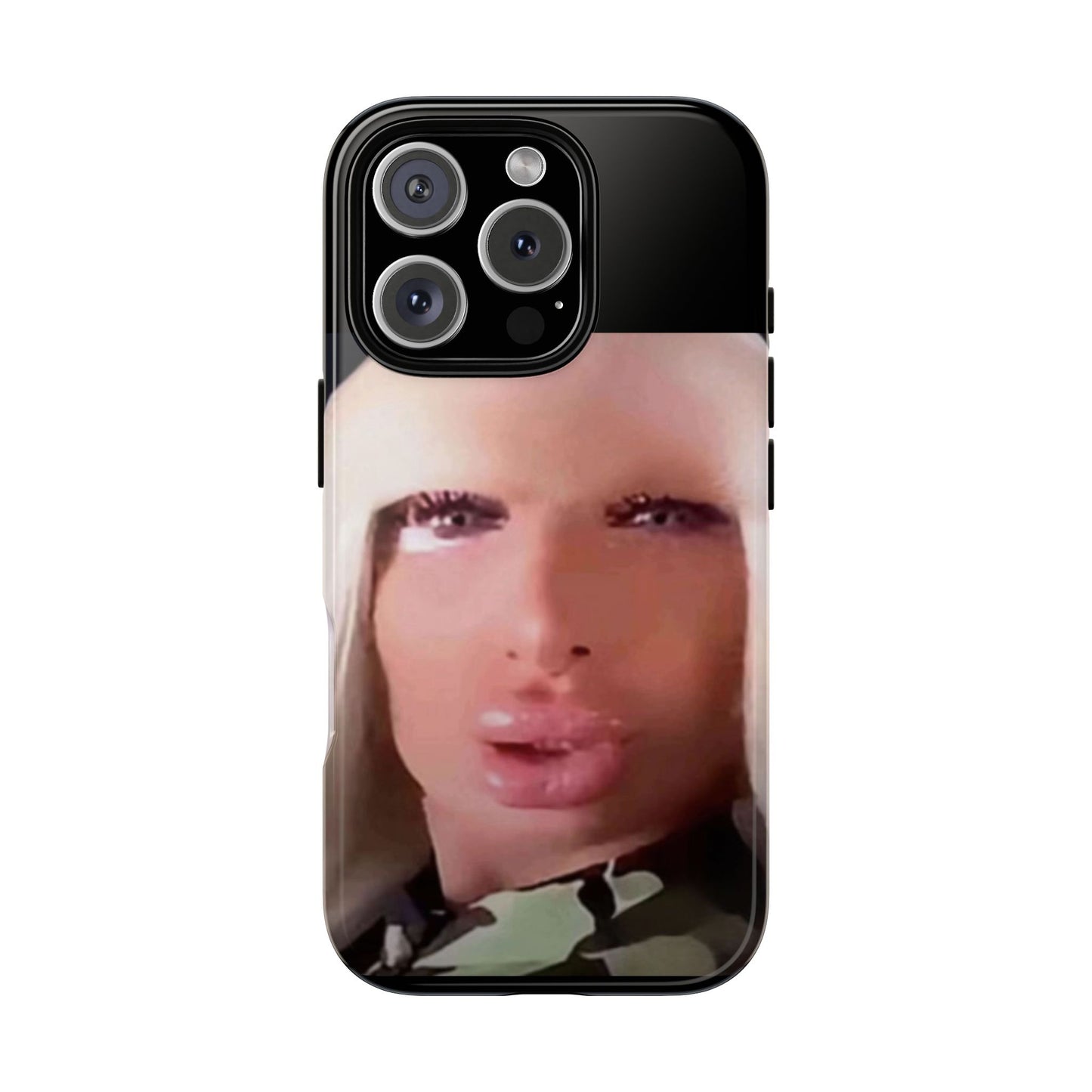 Funny Meme Glam Face Phone Case