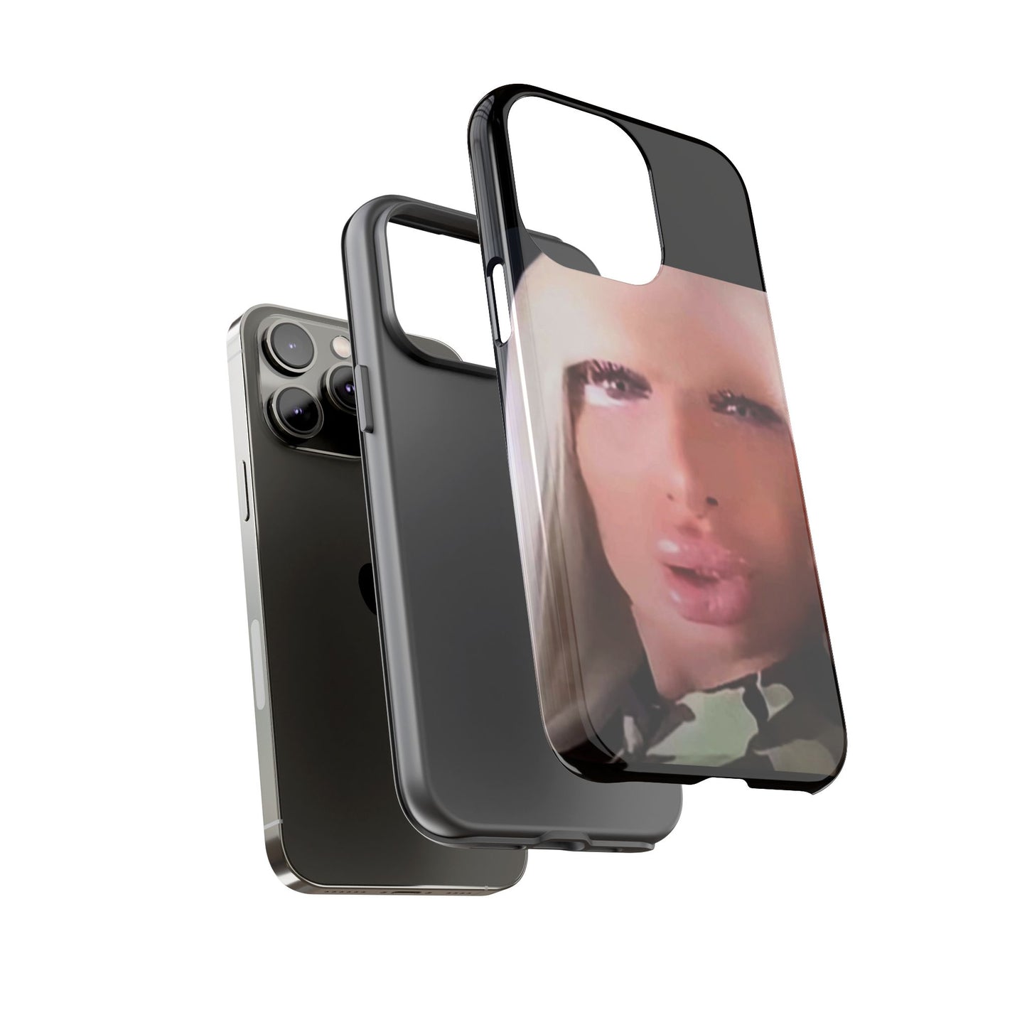 Funny Meme Glam Face Phone Case