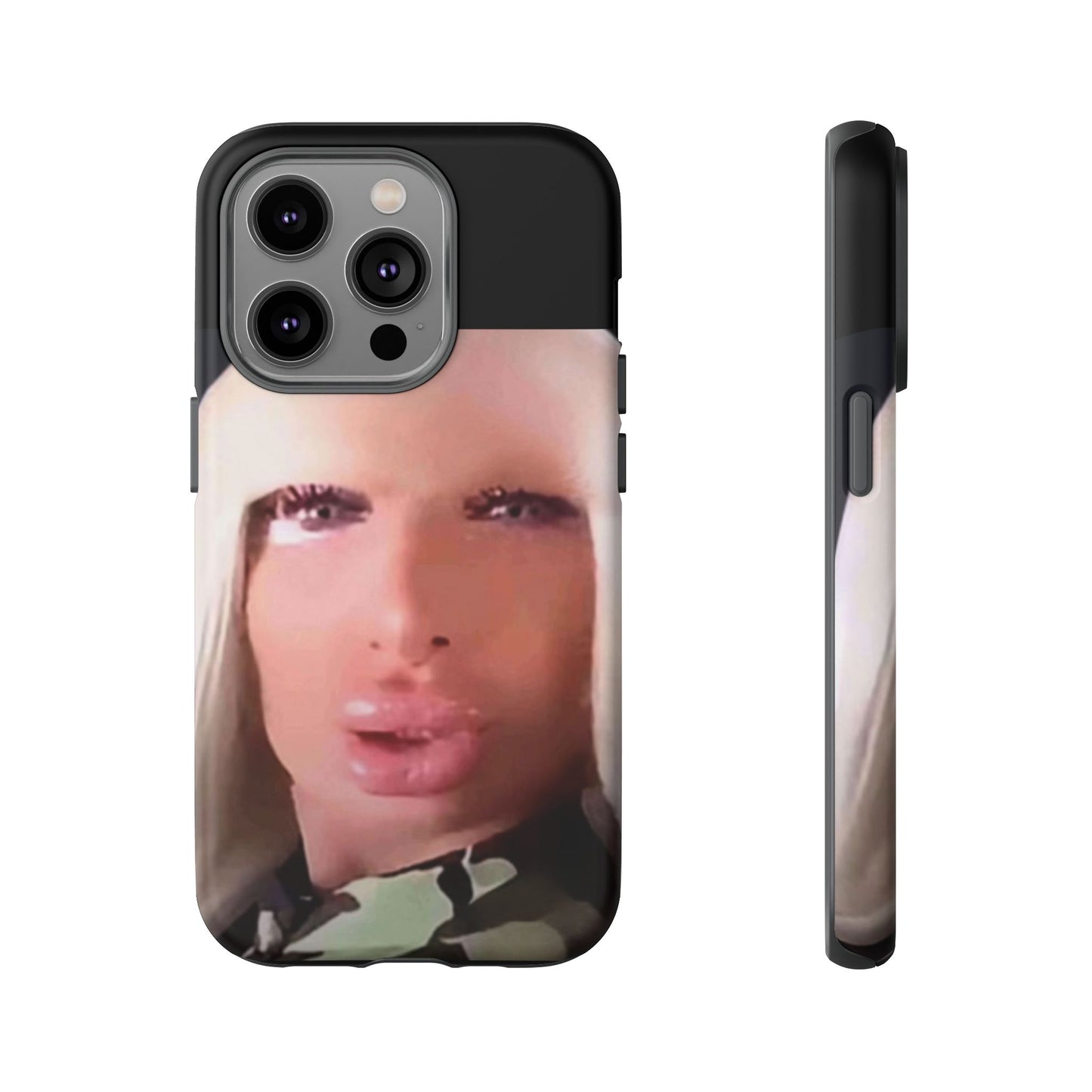 Funny Meme Glam Face Phone Case